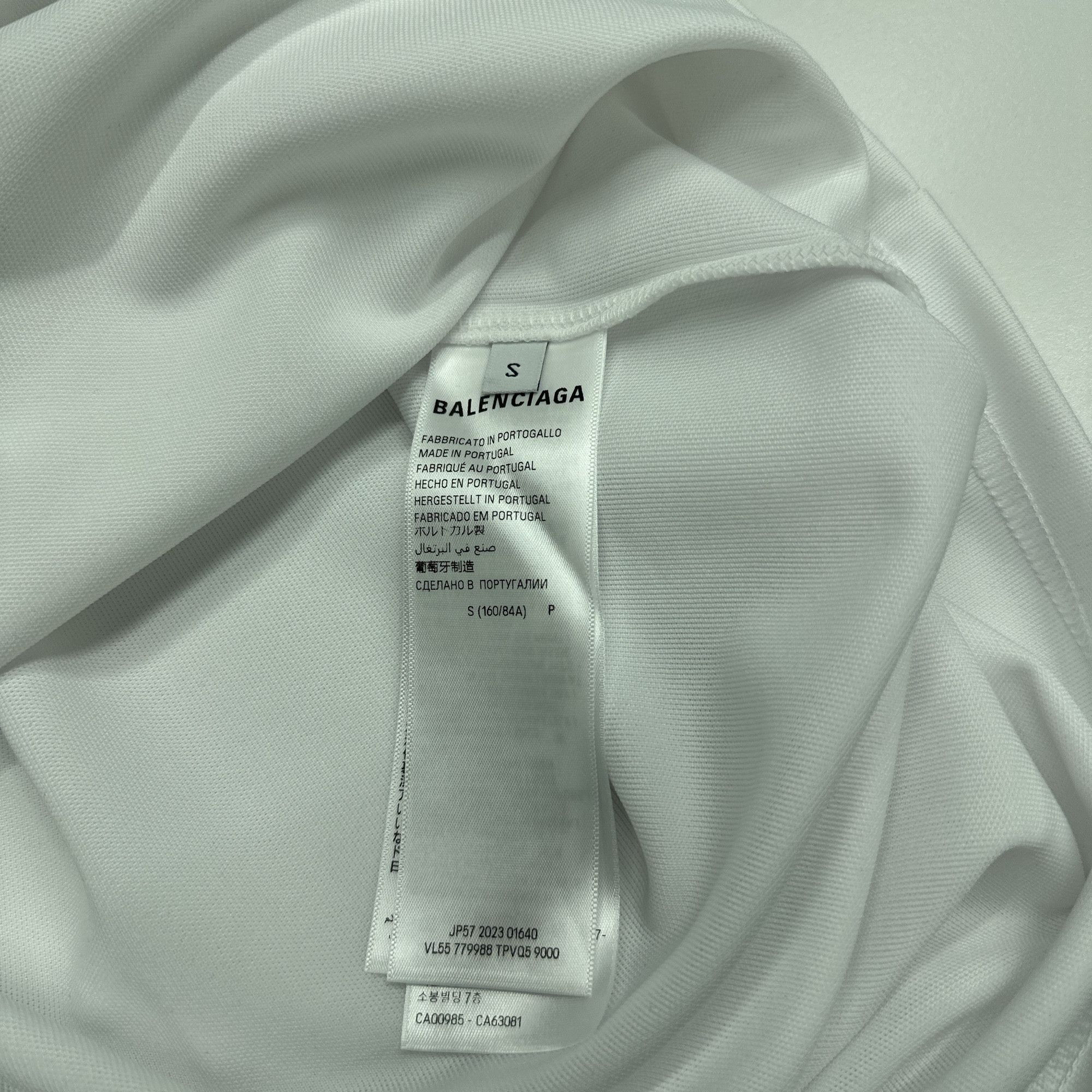Balenciaga Balenciaga Skiwear V-Neck T-Shirt Size S Size US S / EU 44-46 / 1 - 5 Thumbnail