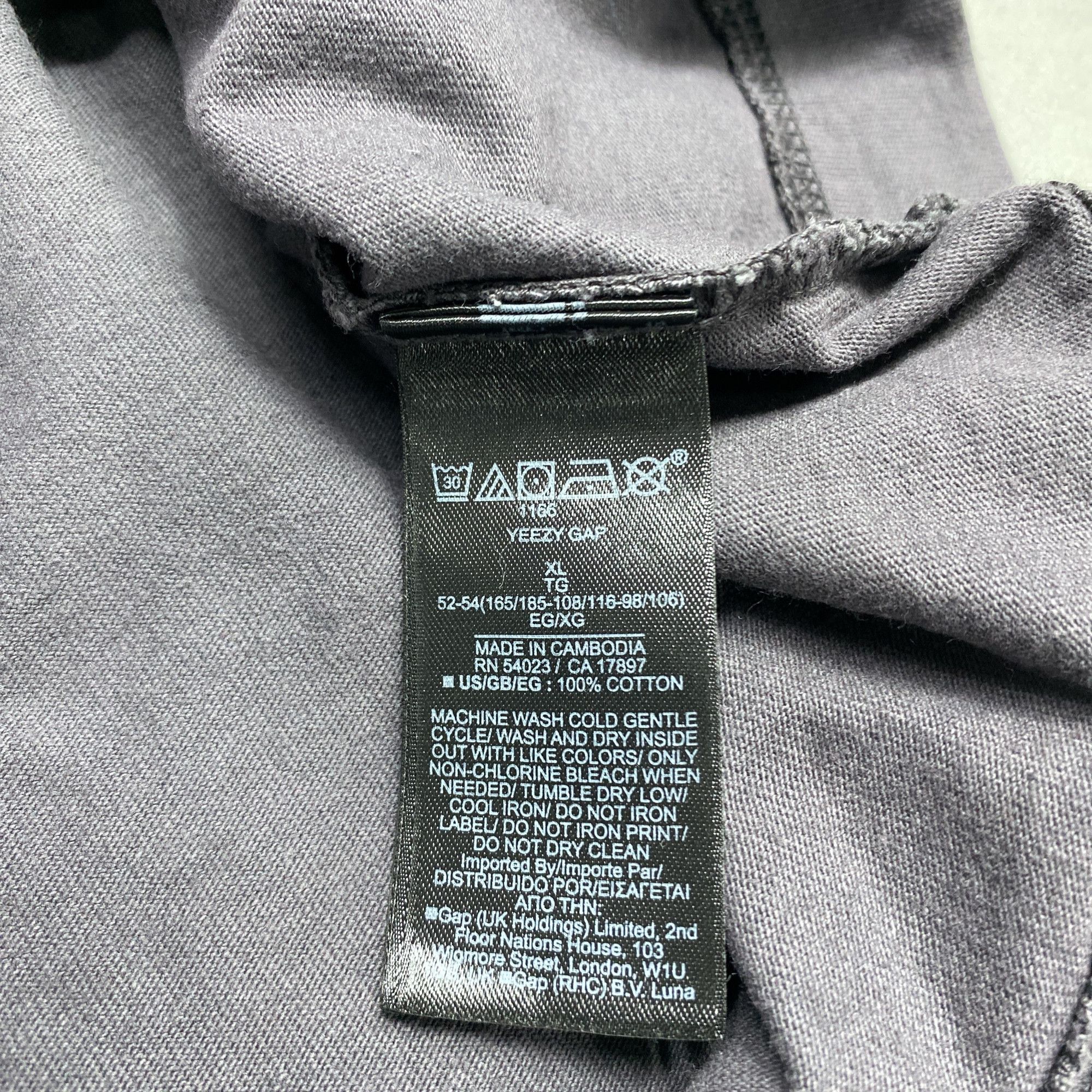 Gap × Yeezy Yeezy x Gap Dove 3/4 Sleeve T-Shirt Size XL Size US XL / EU 56 / 4 - 5 Thumbnail