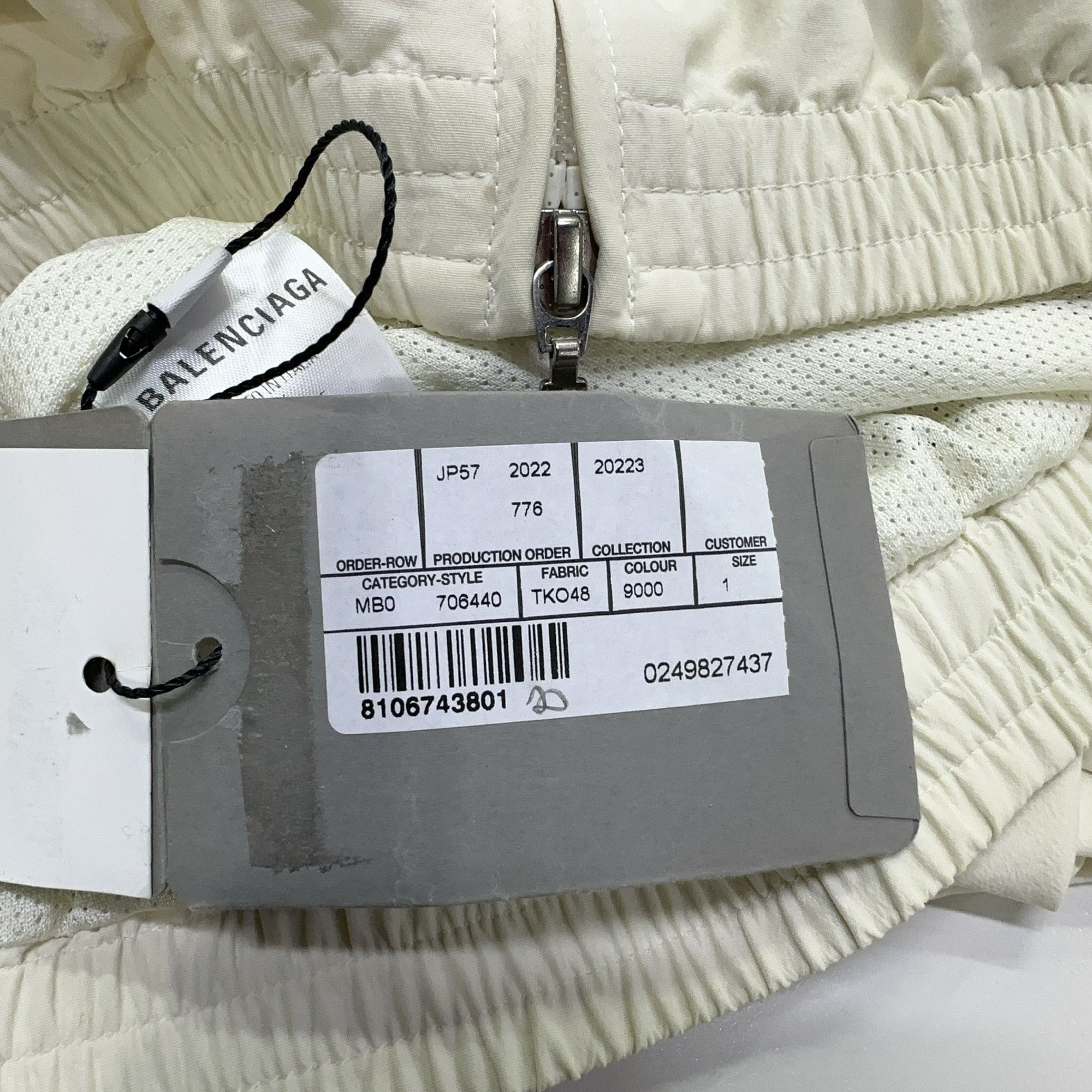 Balenciaga Balenciaga Unifit Logo Zip Jacket Size L Size L / US 10 / IT 46 - 6 Thumbnail