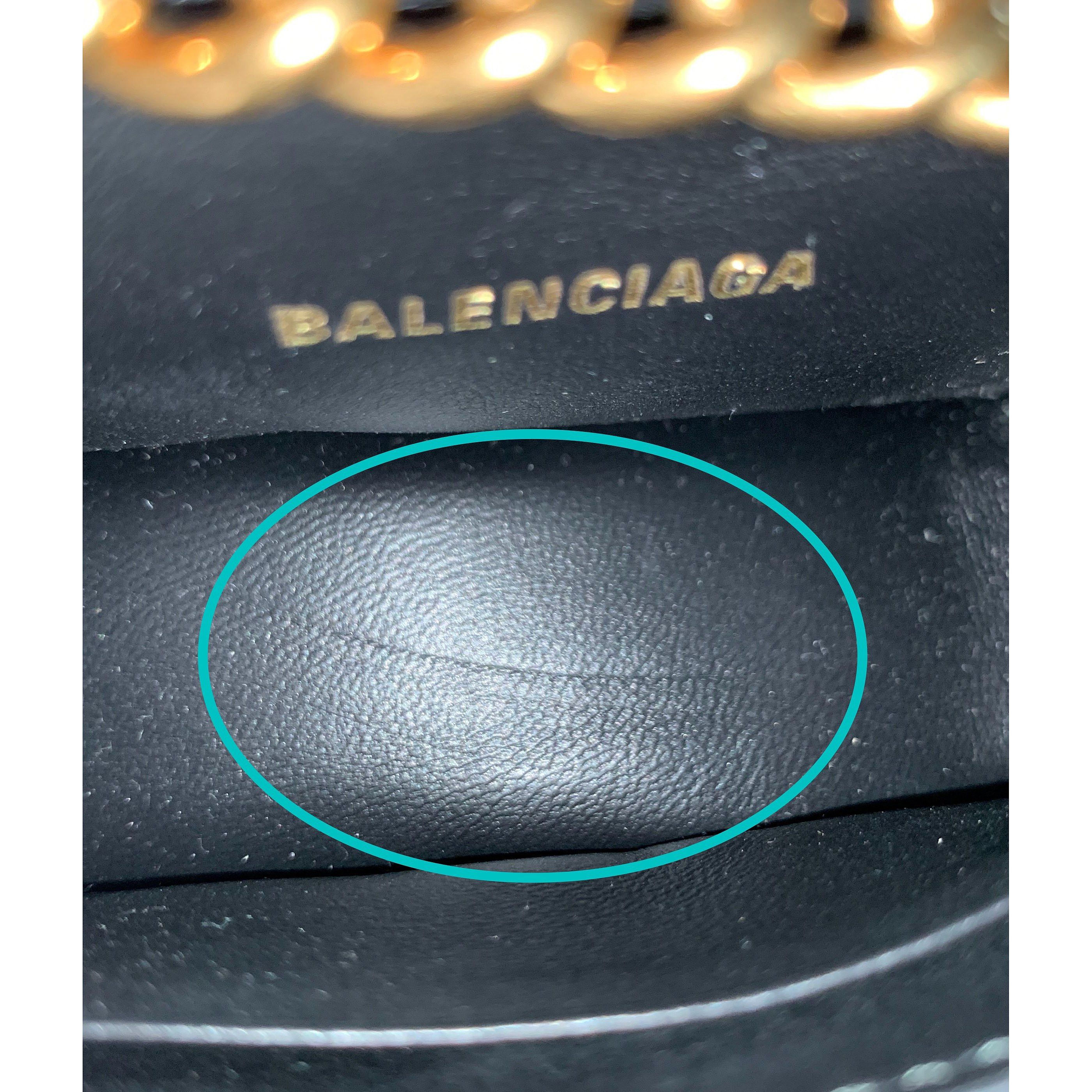 Balenciaga Balenciaga Crush Mini Chain Bag One Size Size ONE SIZE - 6 Thumbnail
