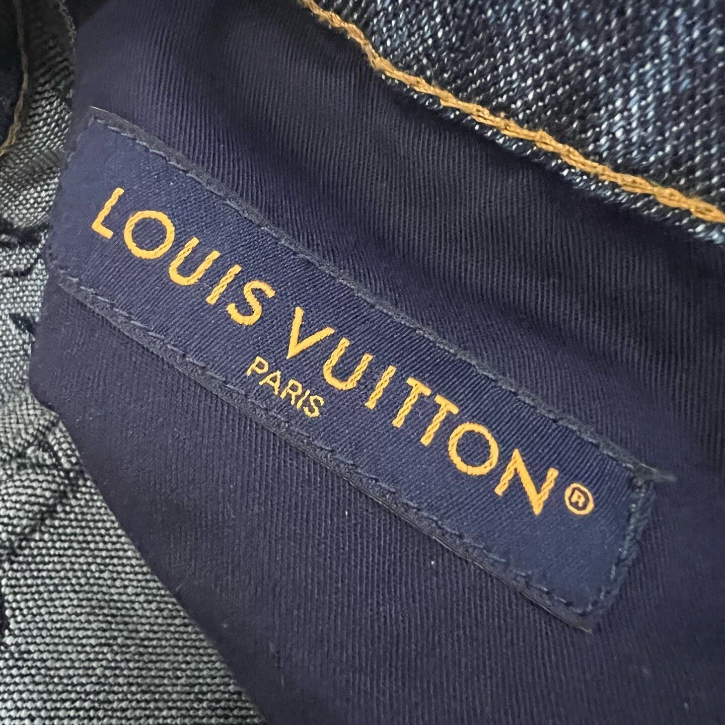 Louis Vuitton Louis Vuitton x Nigo Monogram Cloud Denim Jeans Size 31 Size US 31 - 4 Thumbnail