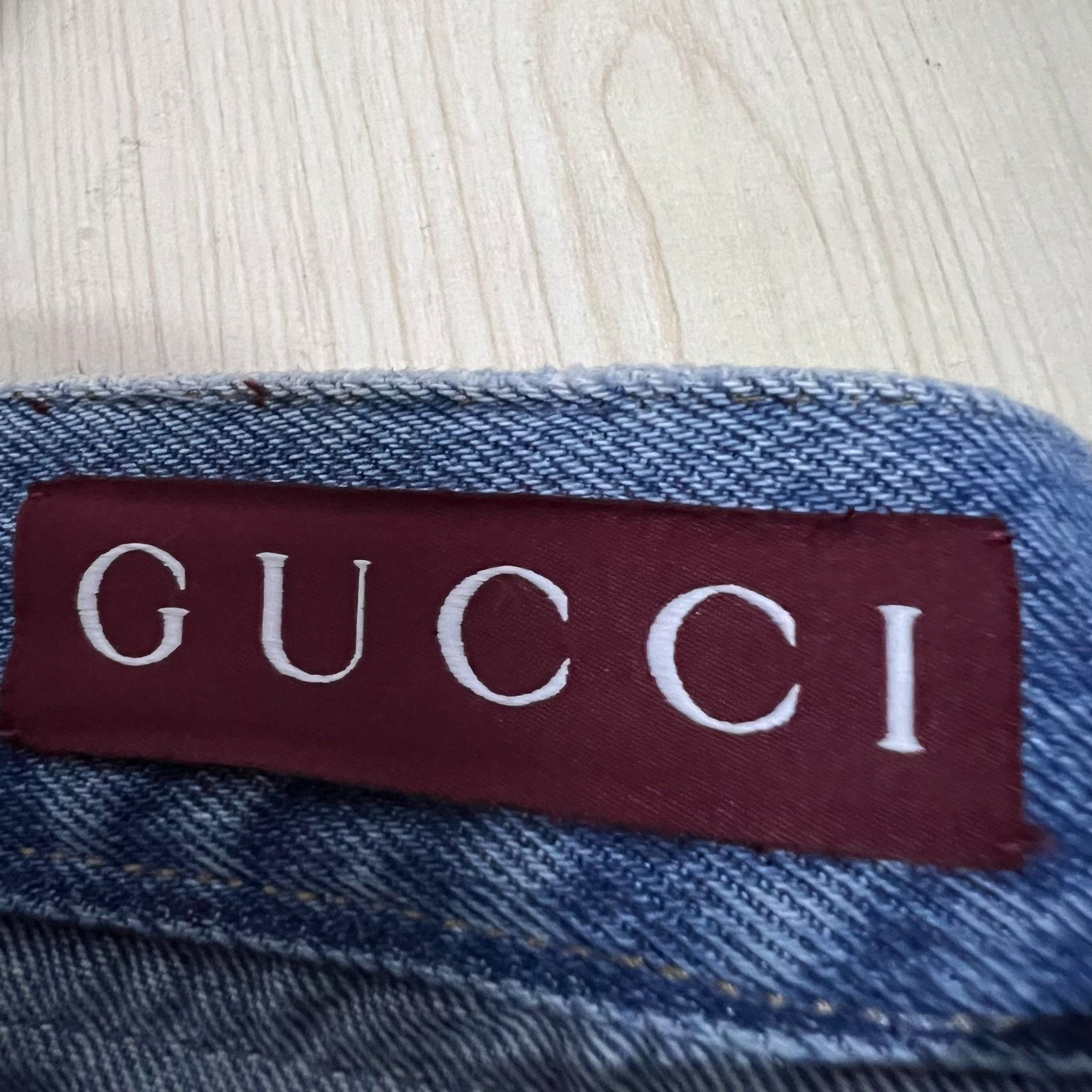 Gucci Gucci Blue Denim Jeans Size 26 Size US 26 / EU 42 - 4 Thumbnail