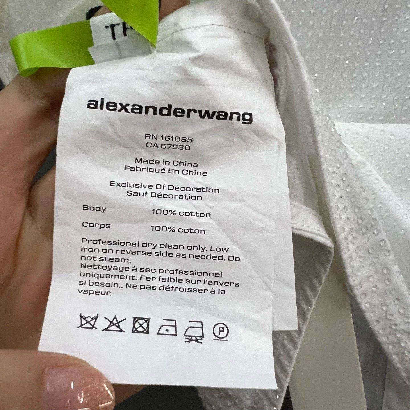 Alexander Wang Alexander Wang Textured Sleeveless Button Up Size XS Size XS / US 0-2 / IT 36-38 - 5 Thumbnail