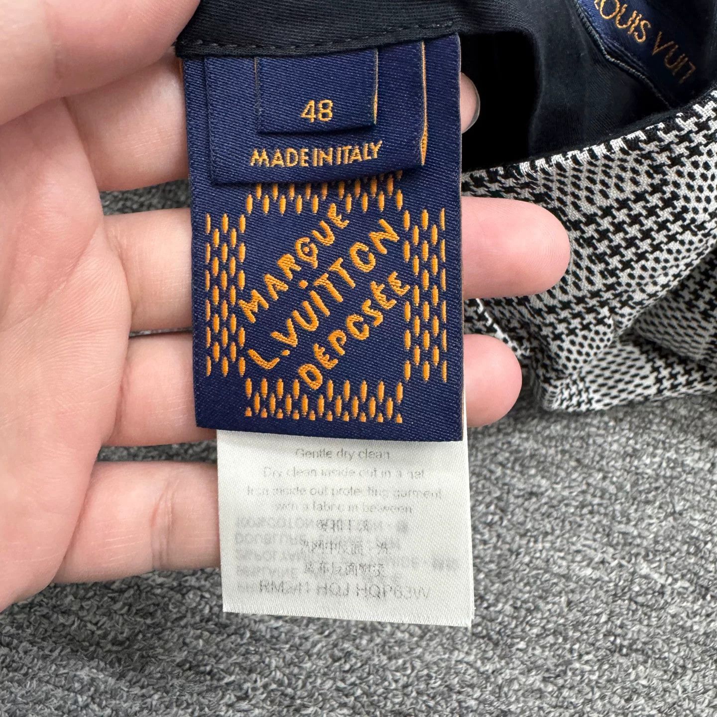 Louis Vuitton Louis Vuitton Damier Checkered Wool Shorts Size 32 Size US 32 / EU 48 - 4 Thumbnail