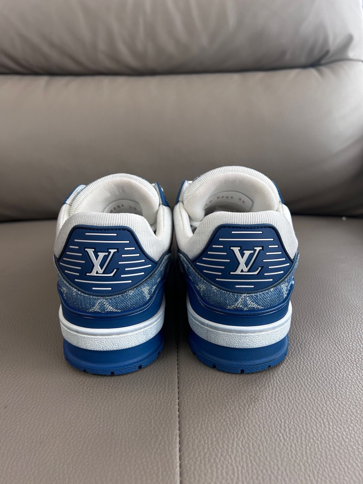 Louis Vuitton Louis Vuitton Denim Trainer Sneakers Size 38 Size US 5.5 / EU 38 - 4 Thumbnail
