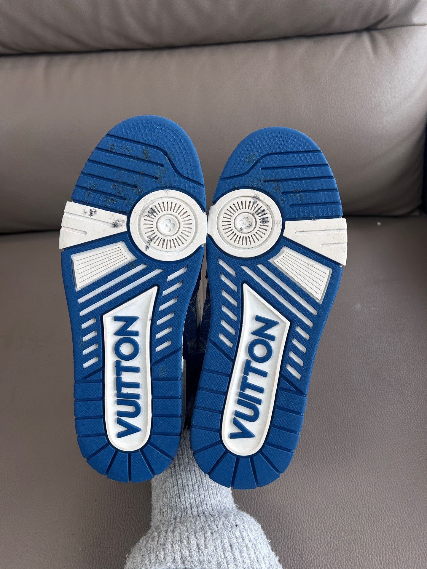 Louis Vuitton Louis Vuitton Denim Trainer Sneakers Size 38 Size US 5.5 / EU 38 - 5 Thumbnail