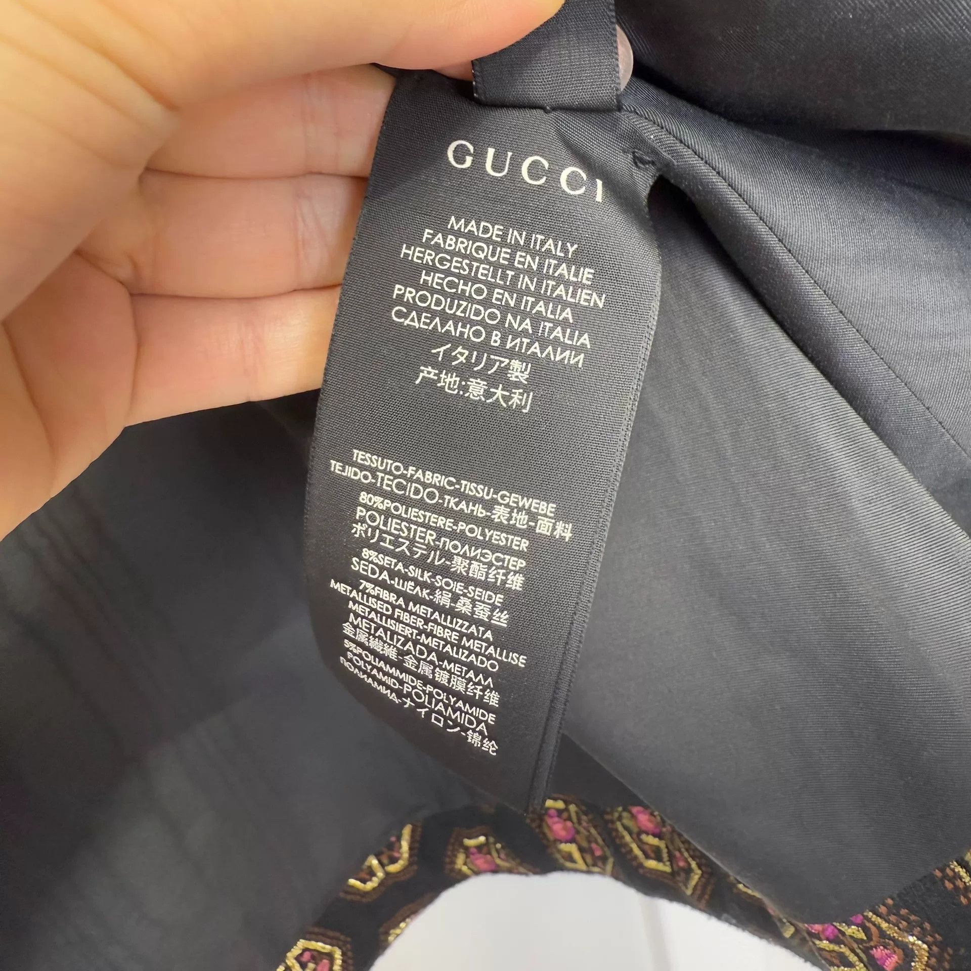 Gucci Gucci Floral Geometric Cape Size M Size M / US 6-8 / IT 42-44 - 6 Thumbnail