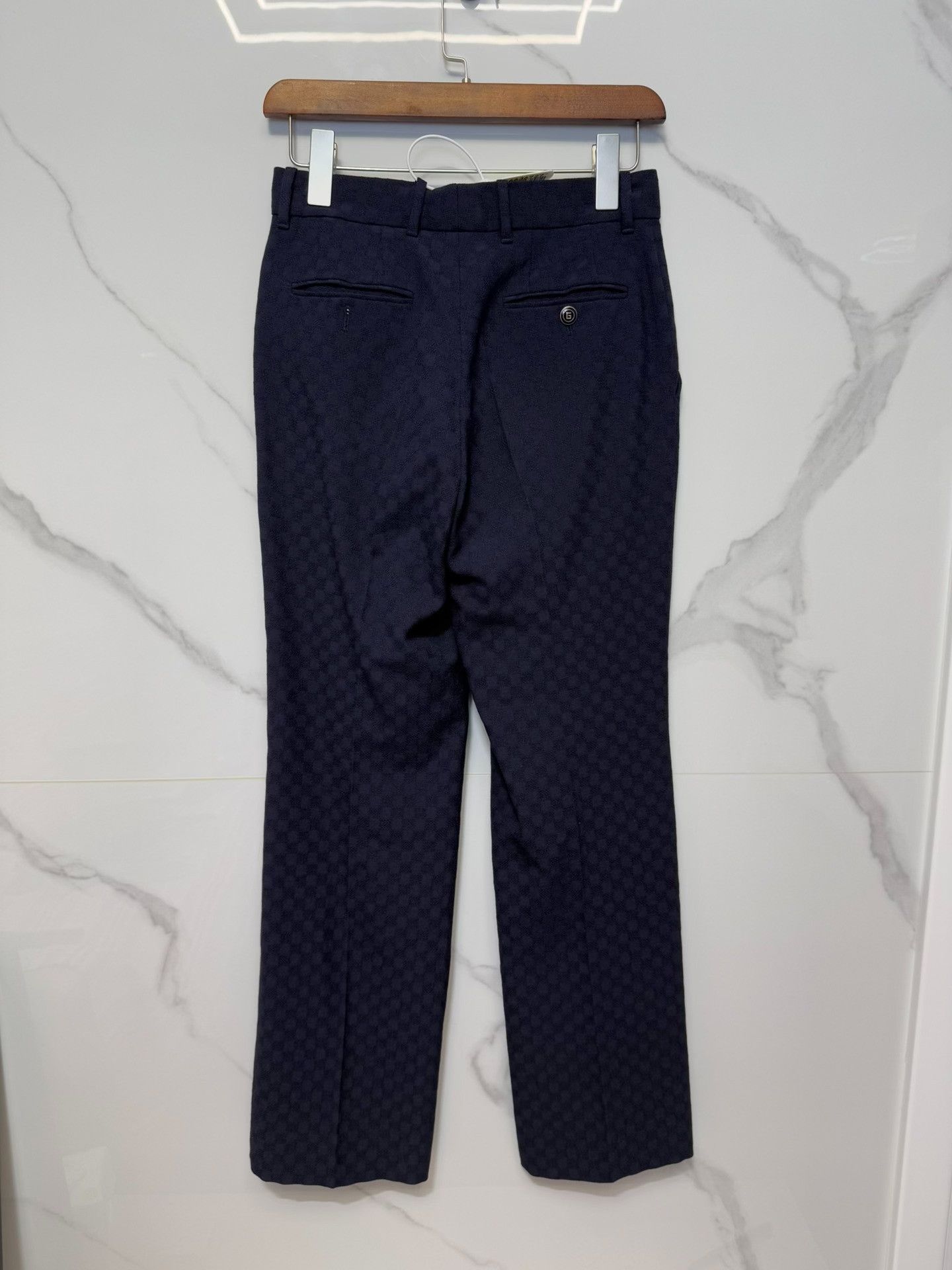 Gucci Gucci Checkerboard Wool Pants Size 38 Size 26" / US 2 / IT 38 - 3 Thumbnail