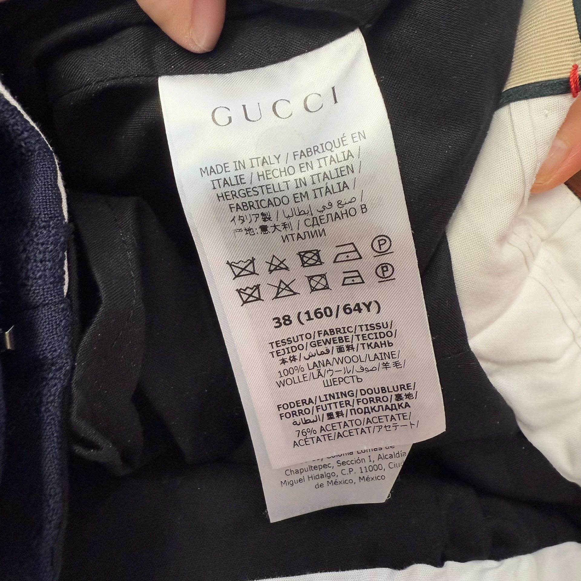 Gucci Gucci Checkerboard Wool Pants Size 38 Size 26" / US 2 / IT 38 - 5 Thumbnail