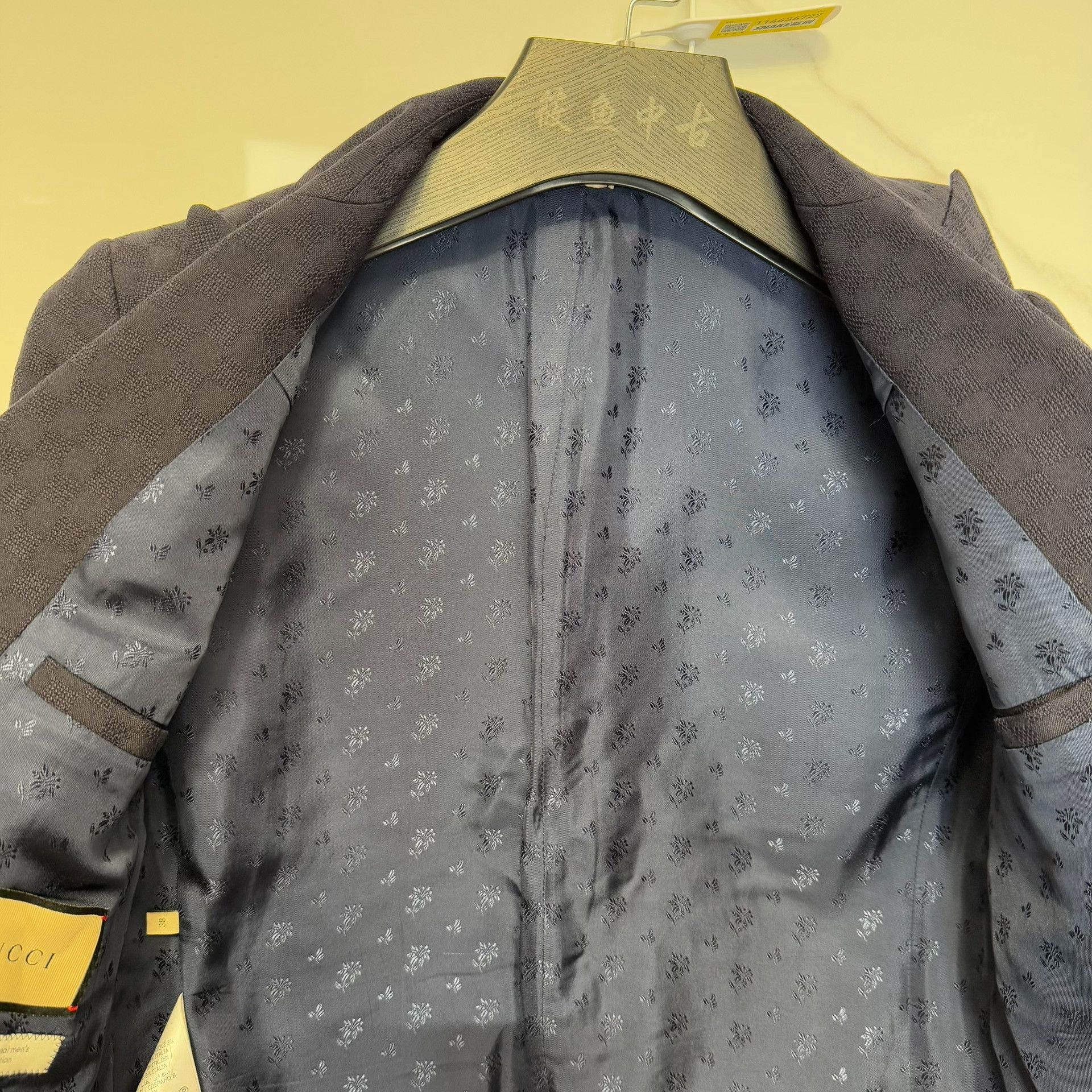 Gucci Gucci Checkerboard Blazer 34S Size 34S - 6 Thumbnail