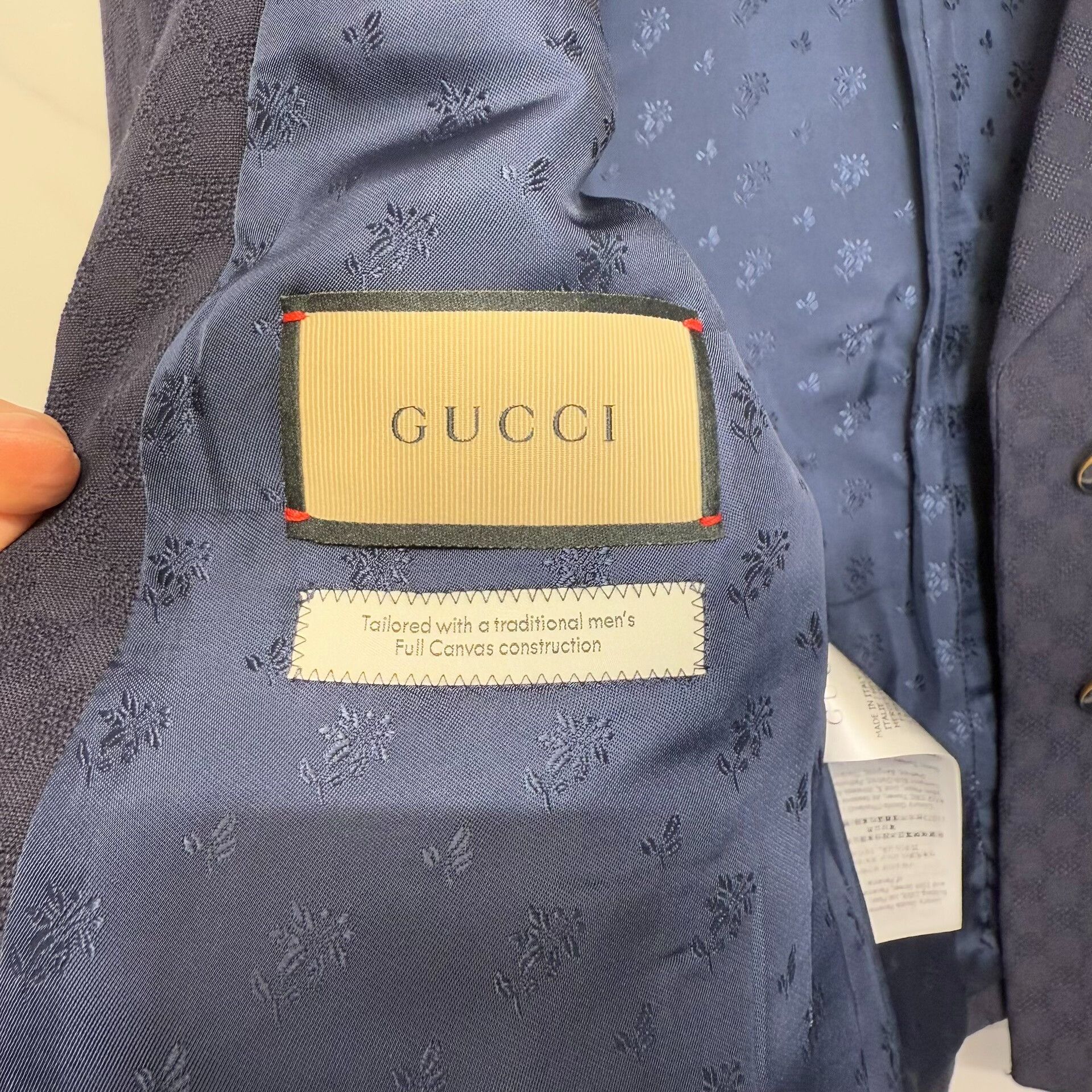 Gucci Gucci Checkerboard Blazer 34S Size 34S - 4 Thumbnail