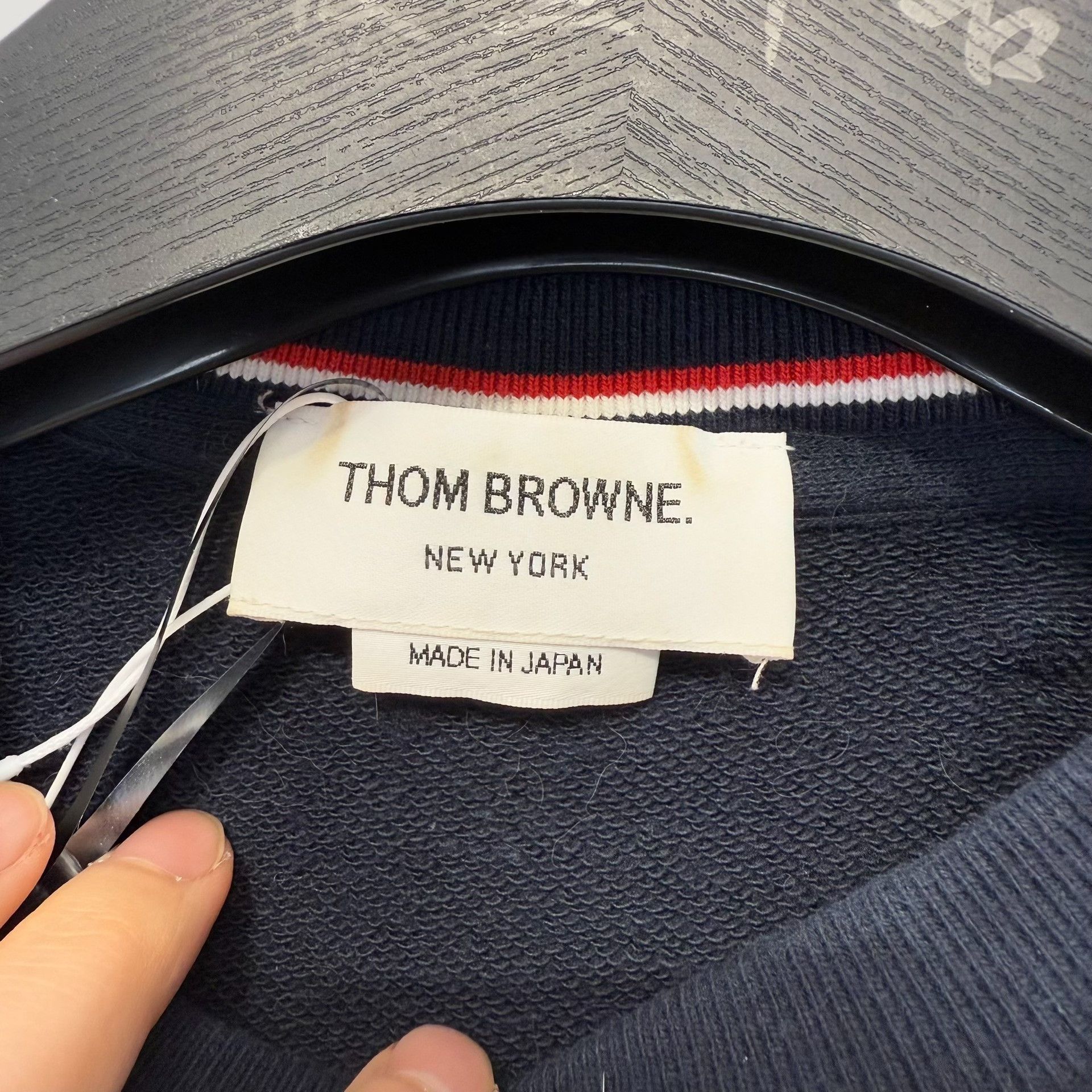 Thom Browne Thom Browne Four Bar Sweatshirt Size L Size US L / EU 52-54 / 3 - 4 Thumbnail