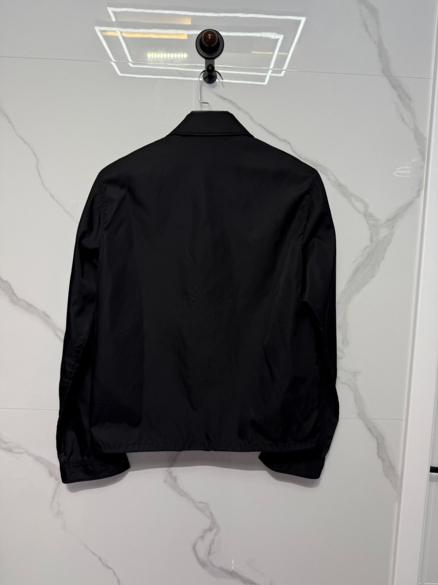 Prada Prada Re-Nylon Triangle Logo Zip Jacket Size 48 Size US M / EU 48-50 / 2 - 3 Thumbnail