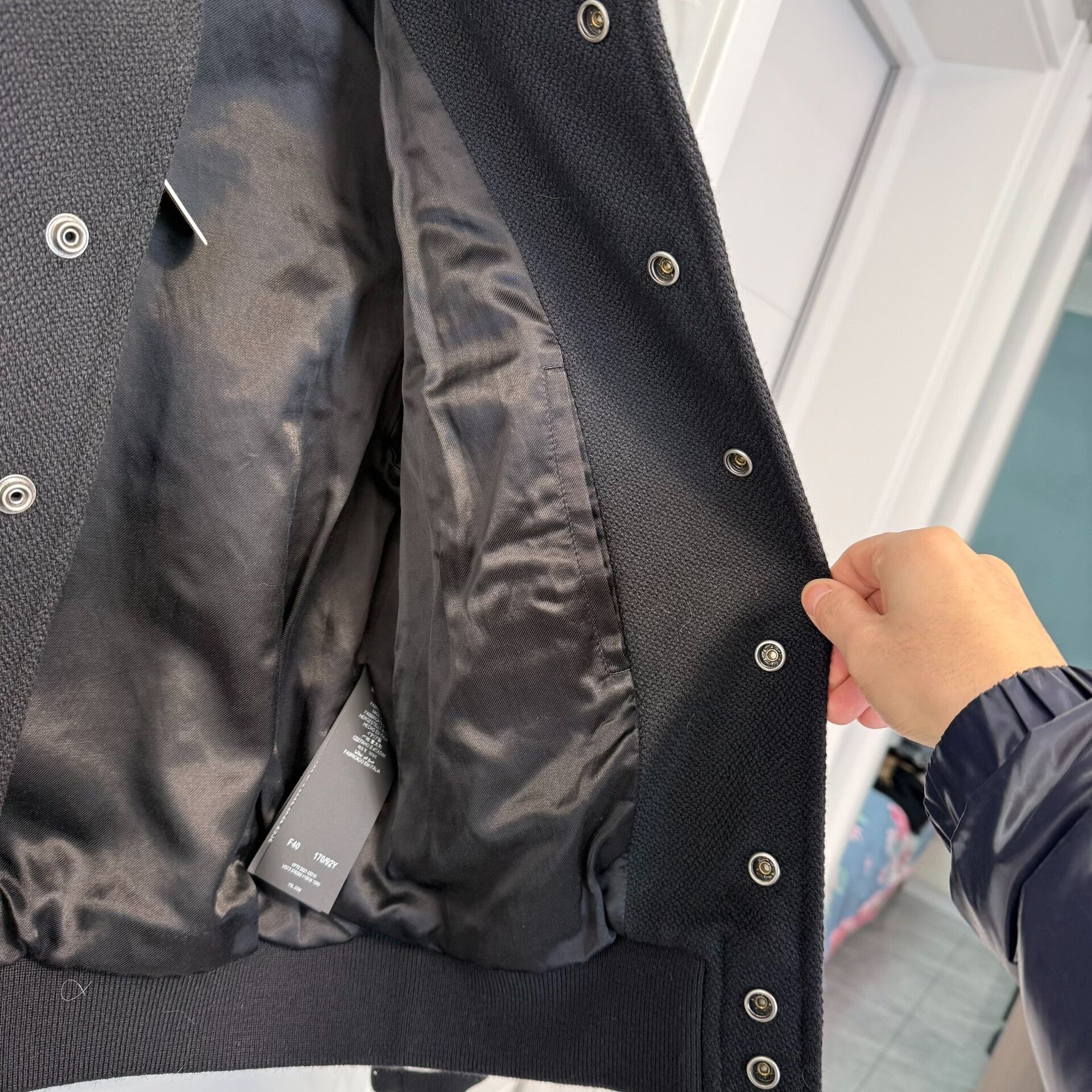 Saint Laurent Paris Saint Laurent Teddy Varsity Jacket Size FR 40 Size M / US 6-8 / IT 42-44 - 7 Thumbnail