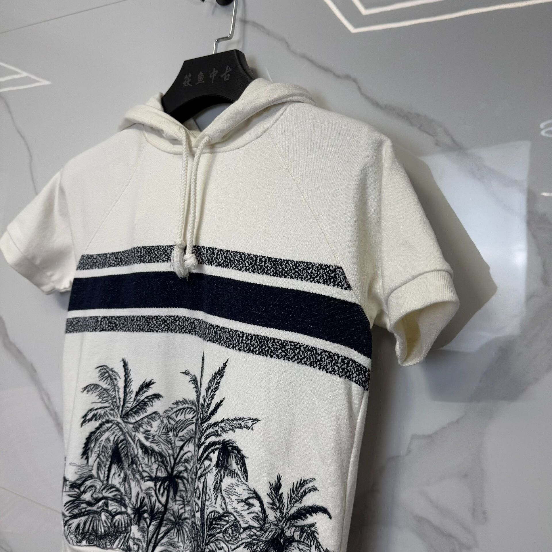 Dior Dior Palm Print Hoodie Size S Size S / US 4 / IT 40 - 7 Thumbnail
