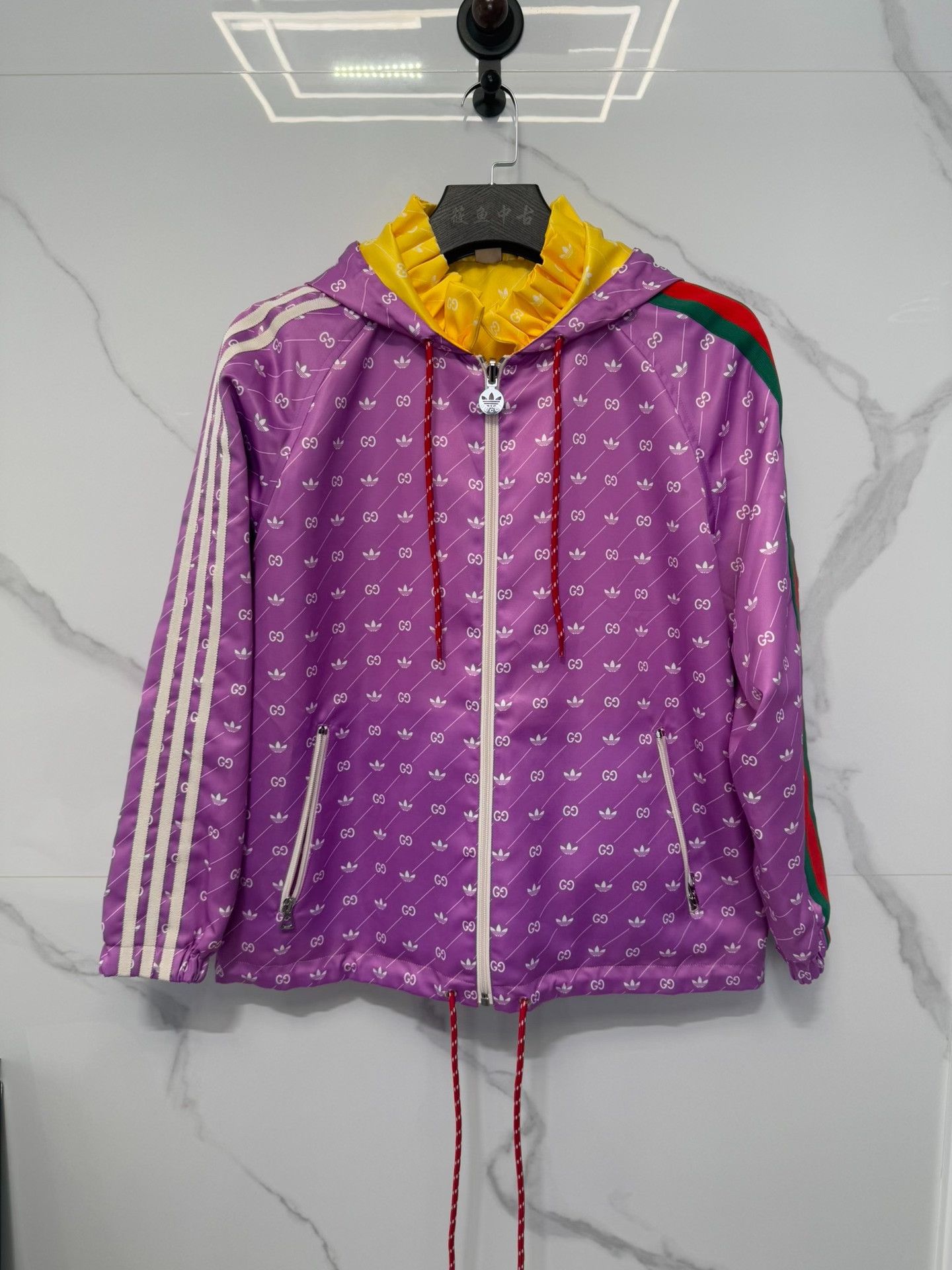 Gucci Gucci x Adidas Reversible Jacket Size 34 Size XXS / US 00 / IT 34 - 2 Thumbnail