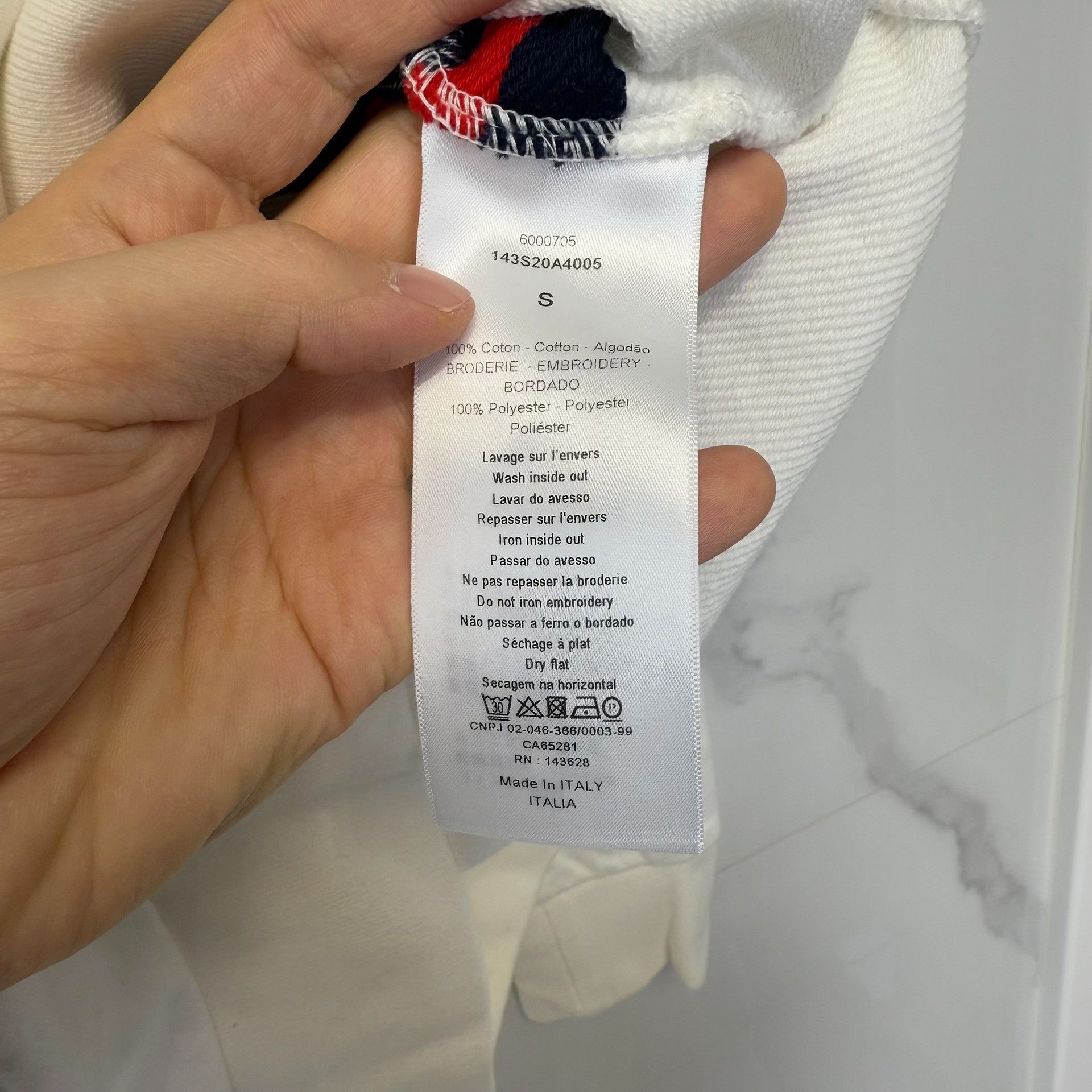 Dior Dior Star Logo Hoodie Size S Size S / US 4 / IT 40 - 5 Thumbnail