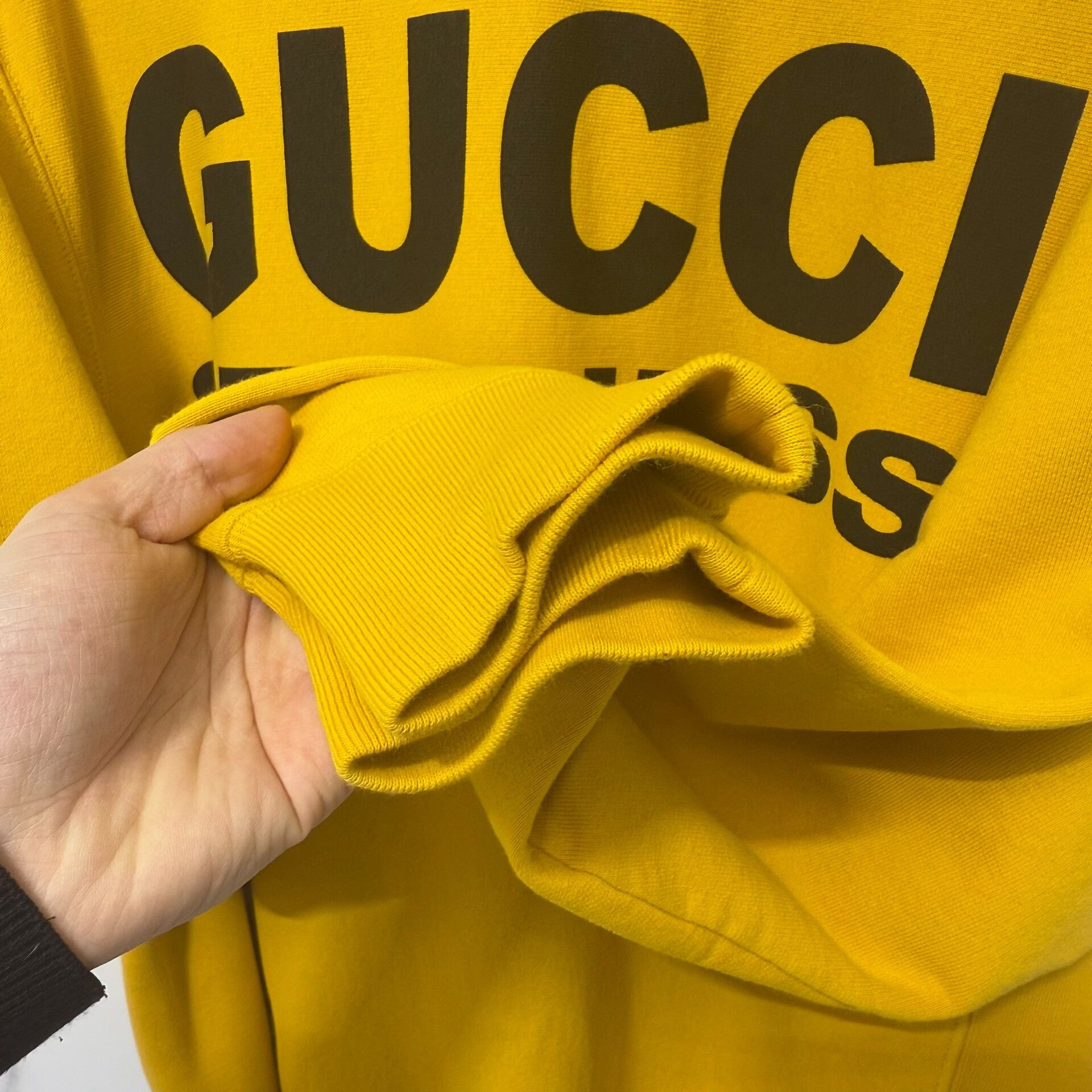 Gucci Gucci Sexiness Logo Sweatshirt Size L Size US L / EU 52-54 / 3 - 7 Thumbnail