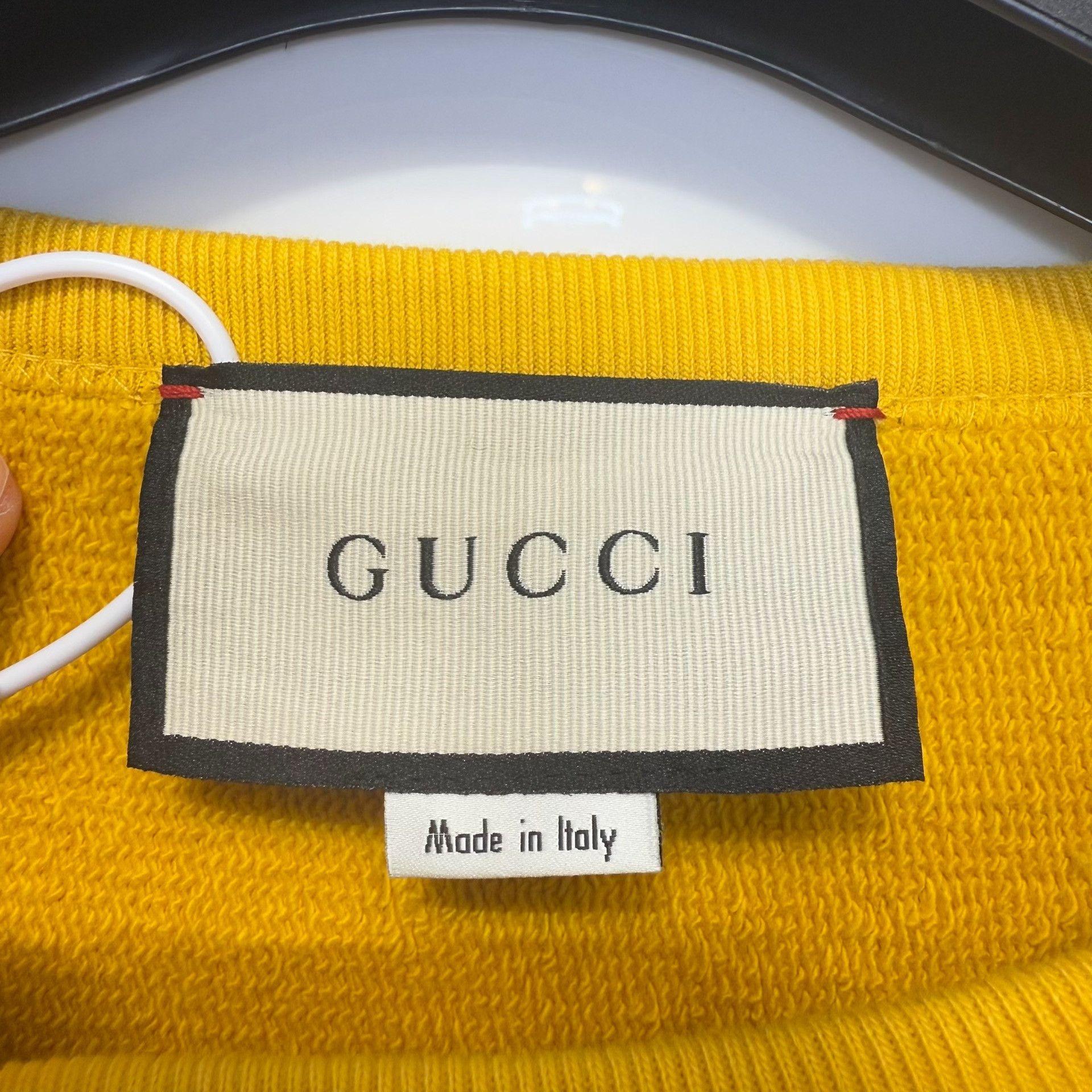 Gucci Gucci Sexiness Logo Sweatshirt Size L Size US L / EU 52-54 / 3 - 4 Thumbnail
