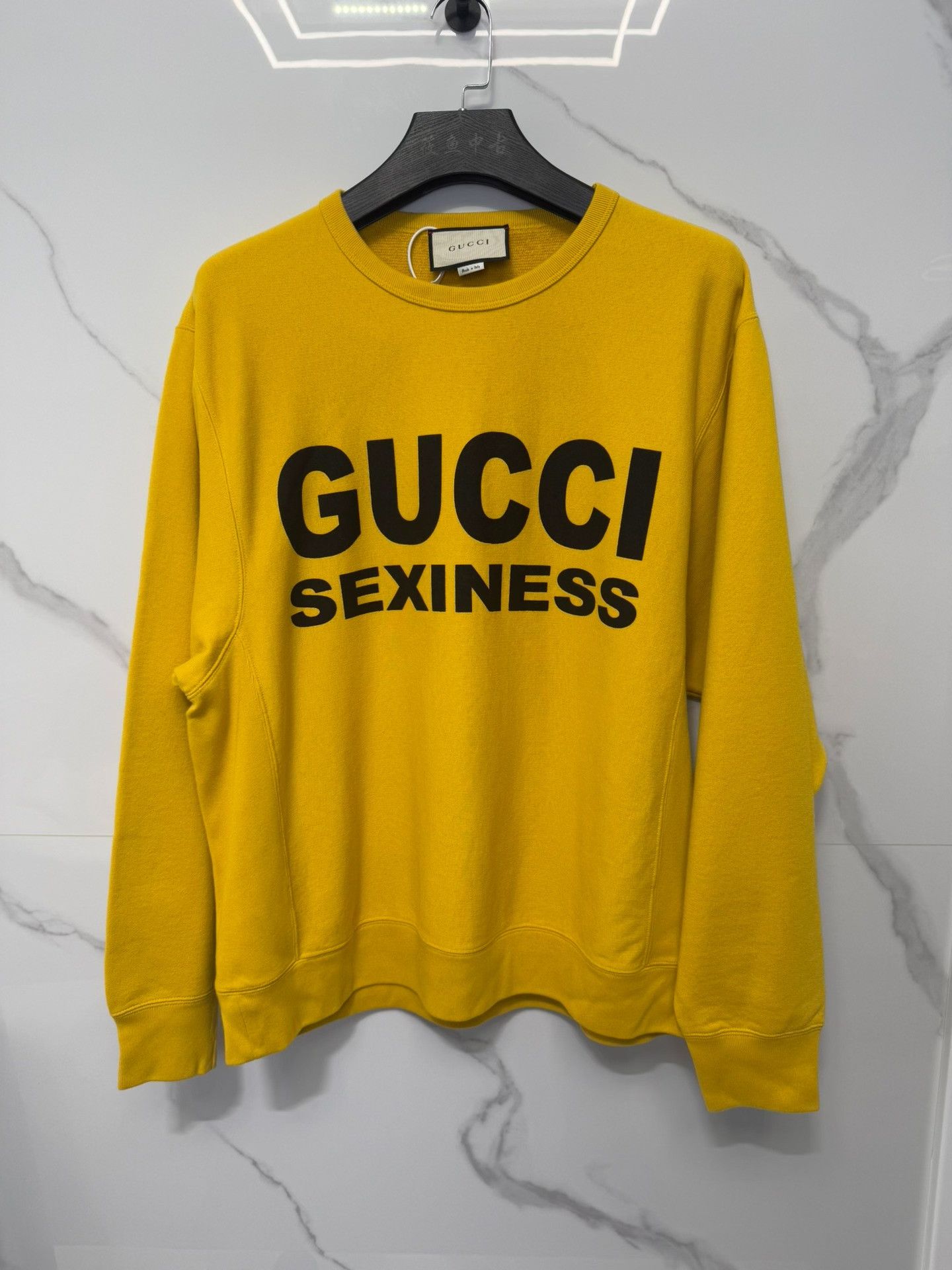 Gucci Gucci Sexiness Logo Sweatshirt Size L Size US L / EU 52-54 / 3 - 2 Thumbnail