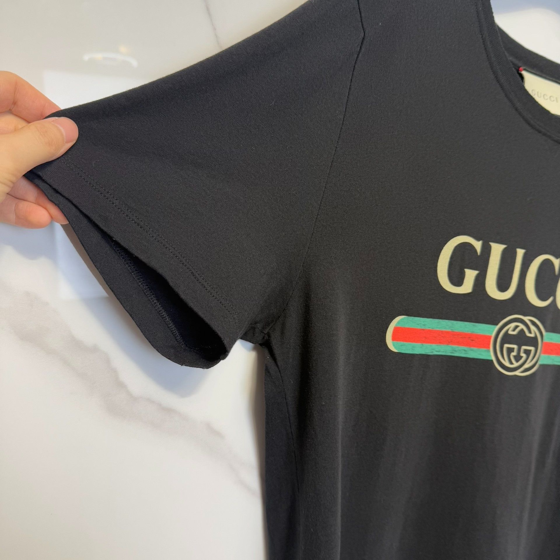 Gucci Gucci Logo Print T-Shirt Size M Size US M / EU 48-50 / 2 - 7 Thumbnail