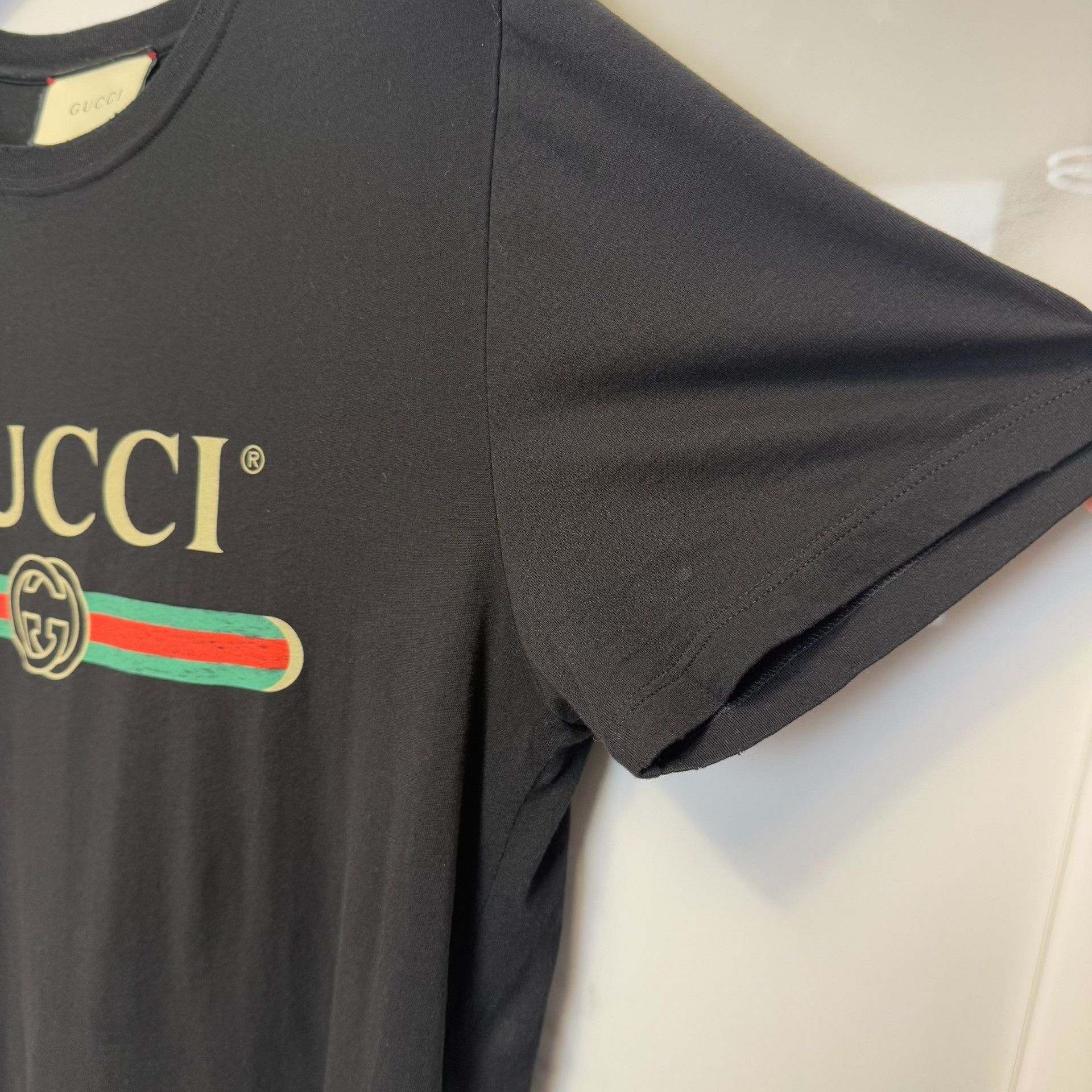 Gucci Gucci Logo Print T-Shirt Size M Size US M / EU 48-50 / 2 - 6 Thumbnail