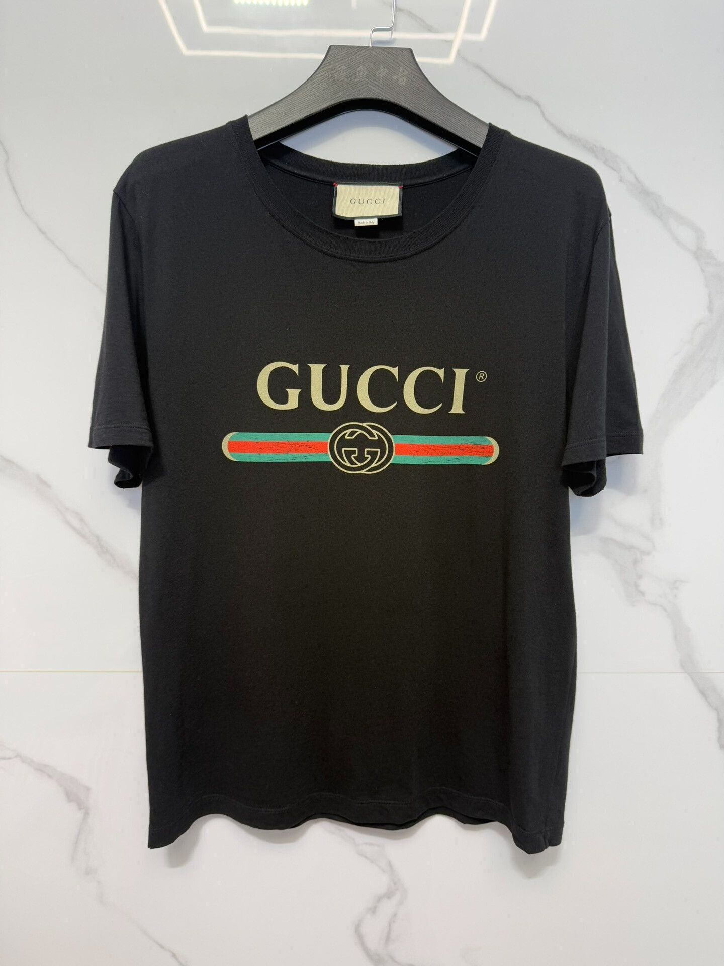 Gucci Gucci Logo Print T-Shirt Size M Size US M / EU 48-50 / 2 - 2 Thumbnail