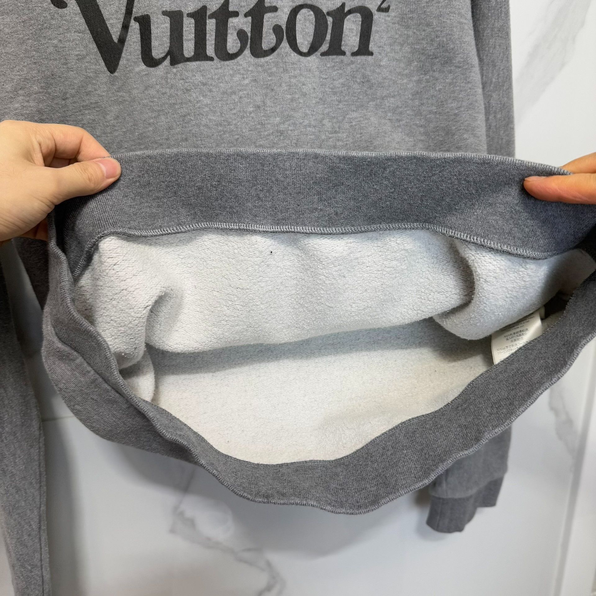 Louis Vuitton Louis Vuitton x Nigo Logo Sweatshirt Size M Size US M / EU 48-50 / 2 - 9 Thumbnail