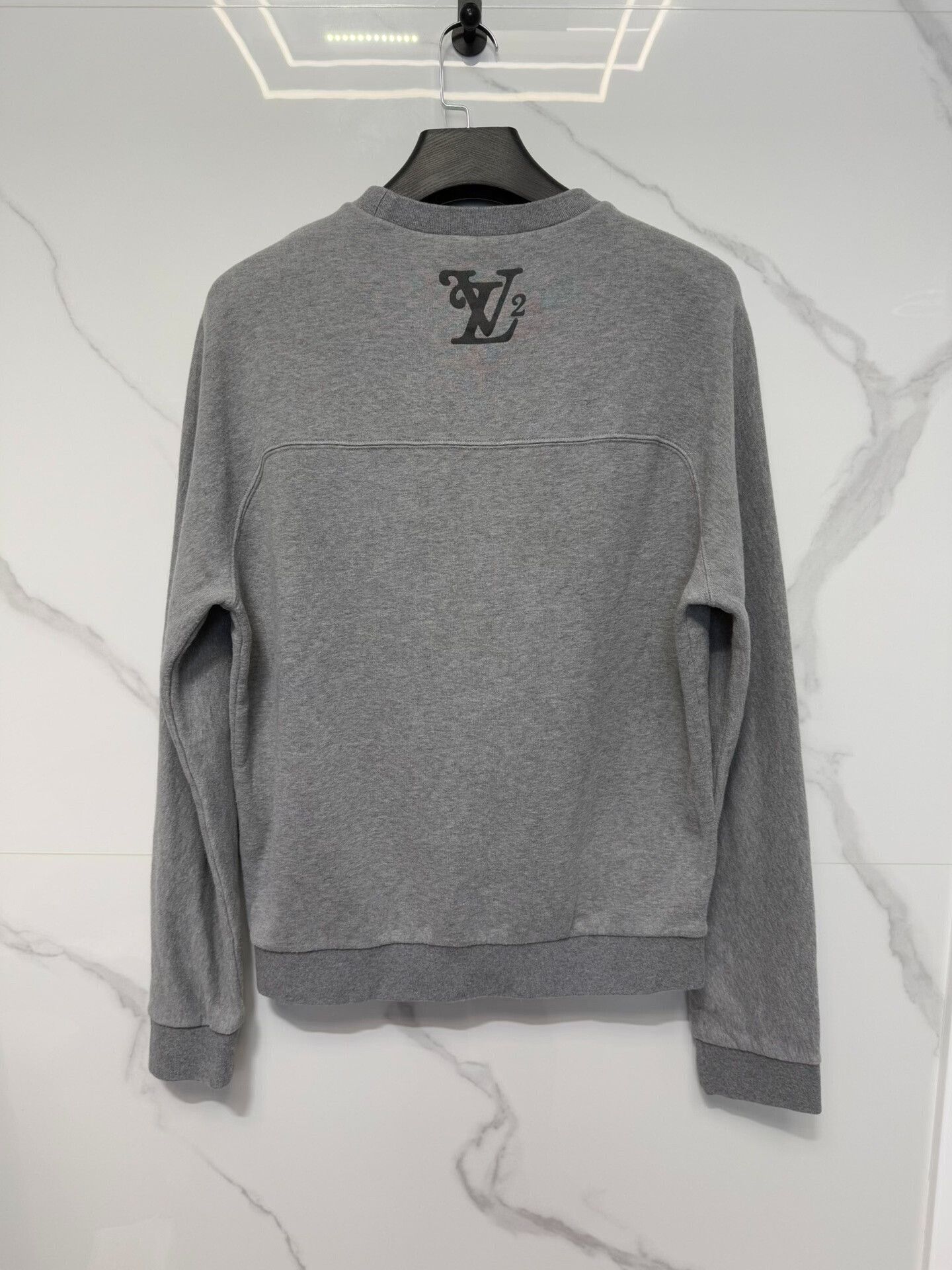 Louis Vuitton Louis Vuitton x Nigo Logo Sweatshirt Size M Size US M / EU 48-50 / 2 - 3 Thumbnail