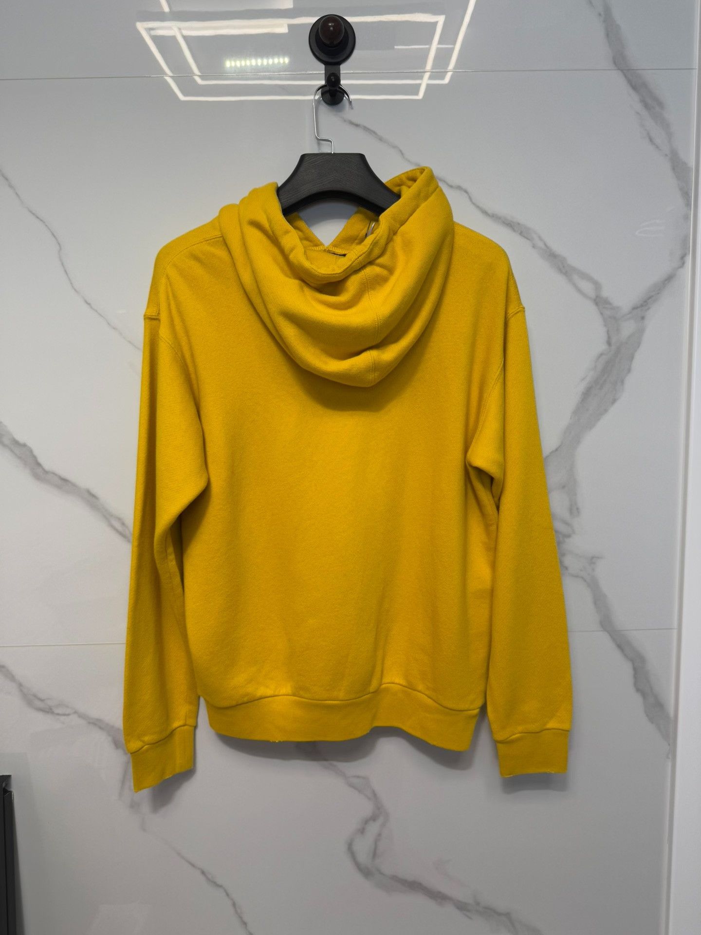 Gucci Gucci Yellow Logo Graphic Hoodie Size S Size US S / EU 44-46 / 1 - 3 Thumbnail