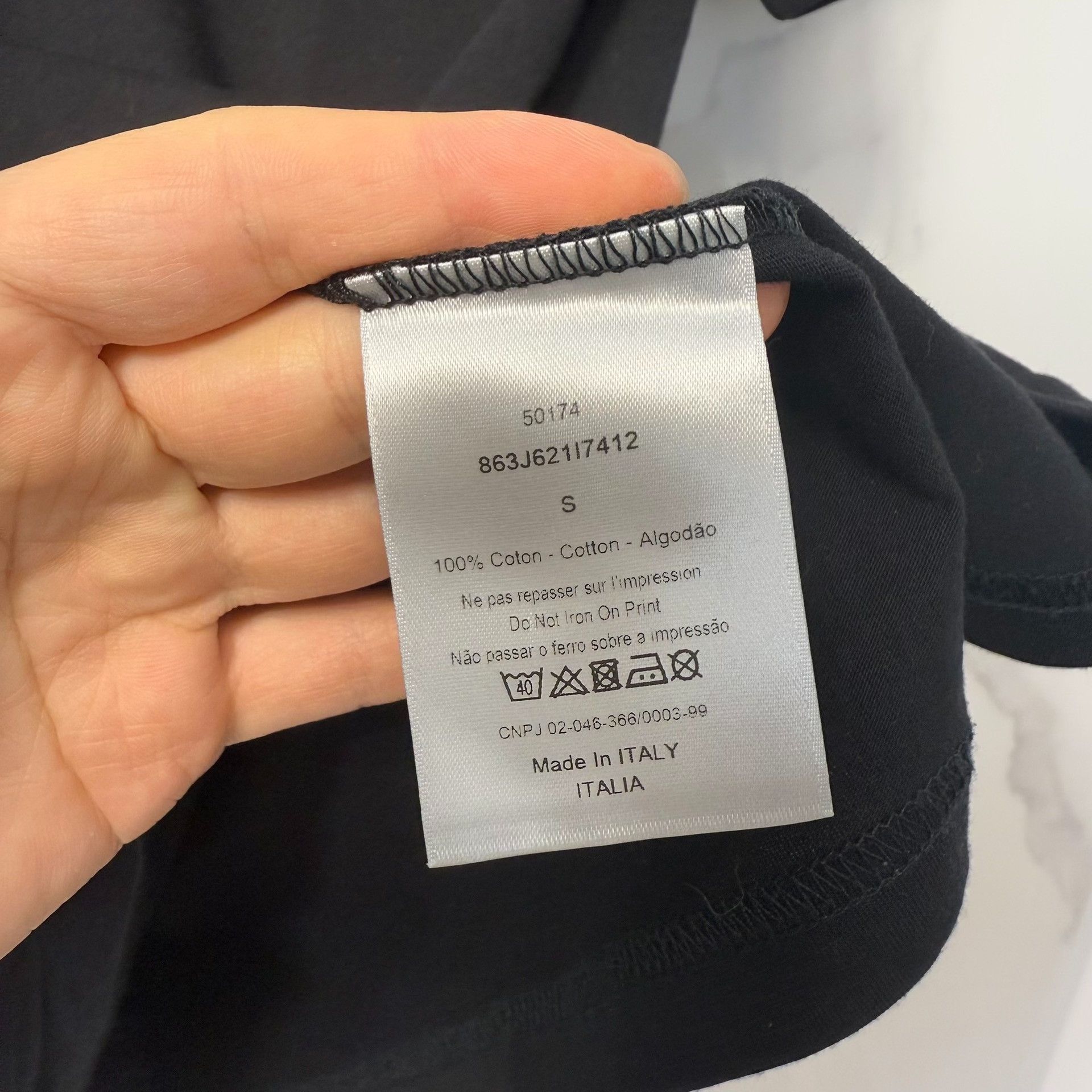 Dior Dior Paris Logo T-Shirt Size S Size US S / EU 44-46 / 1 - 5 Thumbnail