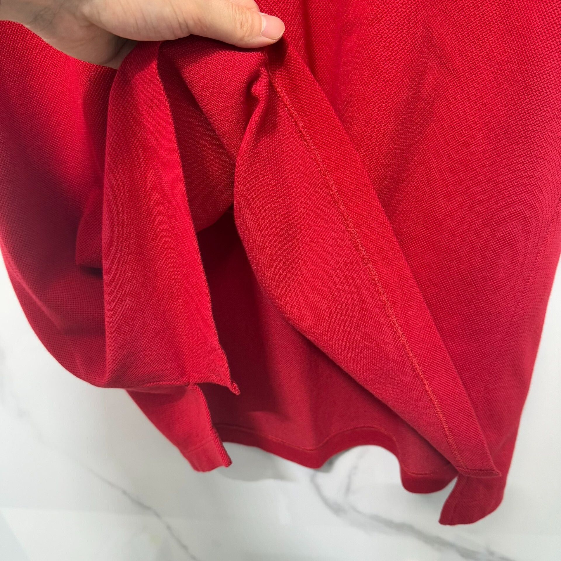 Gucci Gucci Double G Red Polo Shirt Size L Size US L / EU 52-54 / 3 - 9 Thumbnail