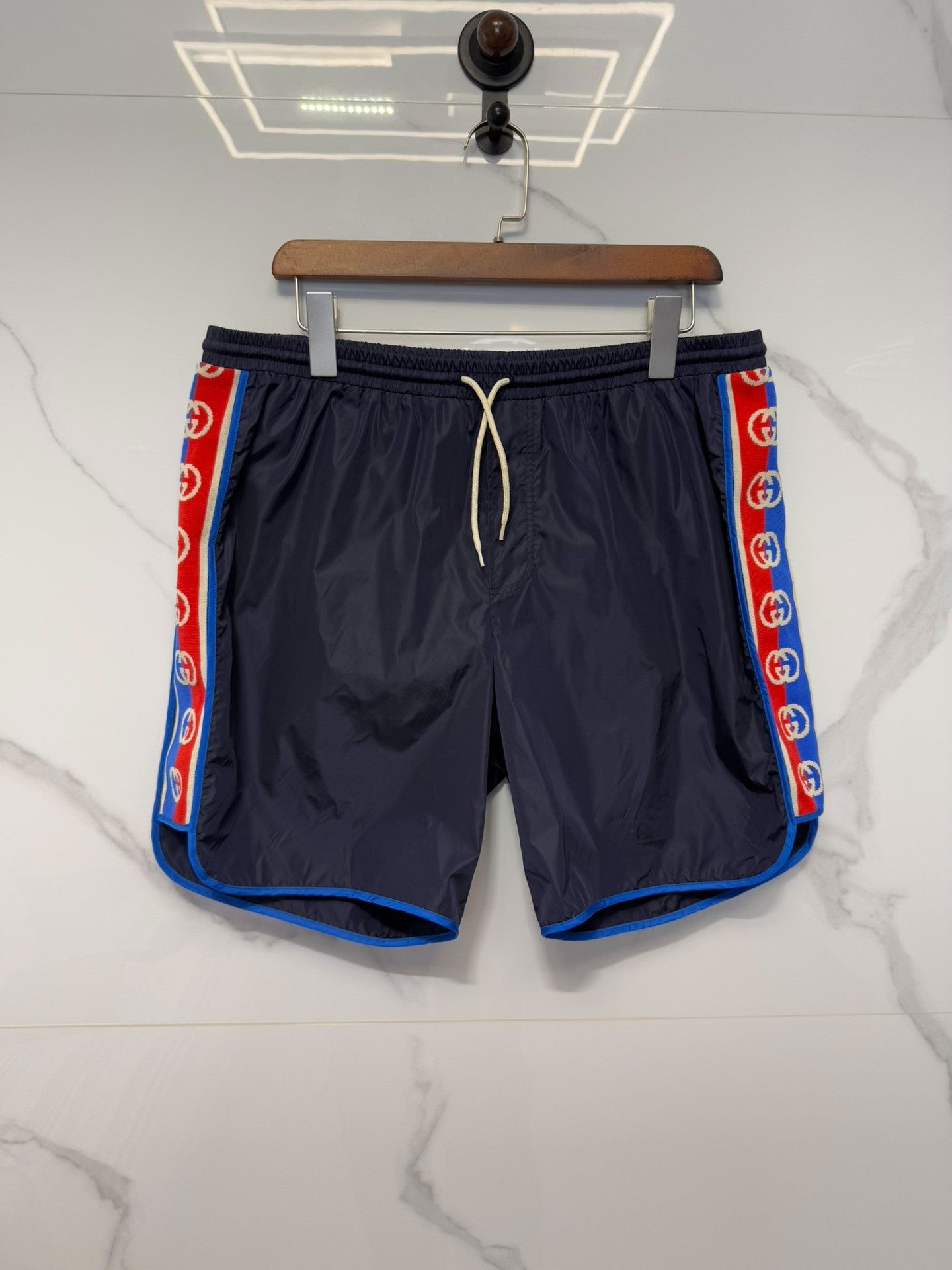 Gucci Gucci GG Stripe Shorts Navy Size 50 Size US 34 / EU 50 - 2 Thumbnail