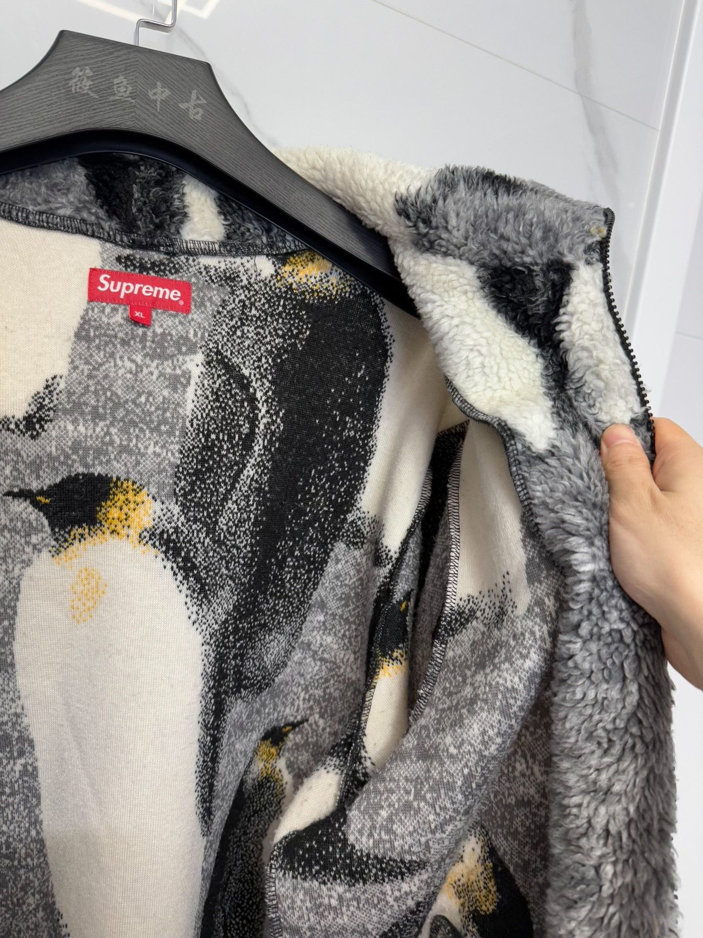 Supreme Supreme Penguin Hooded Fleece Jacket Size XL Size US XL / EU 56 / 4 - 6 Thumbnail
