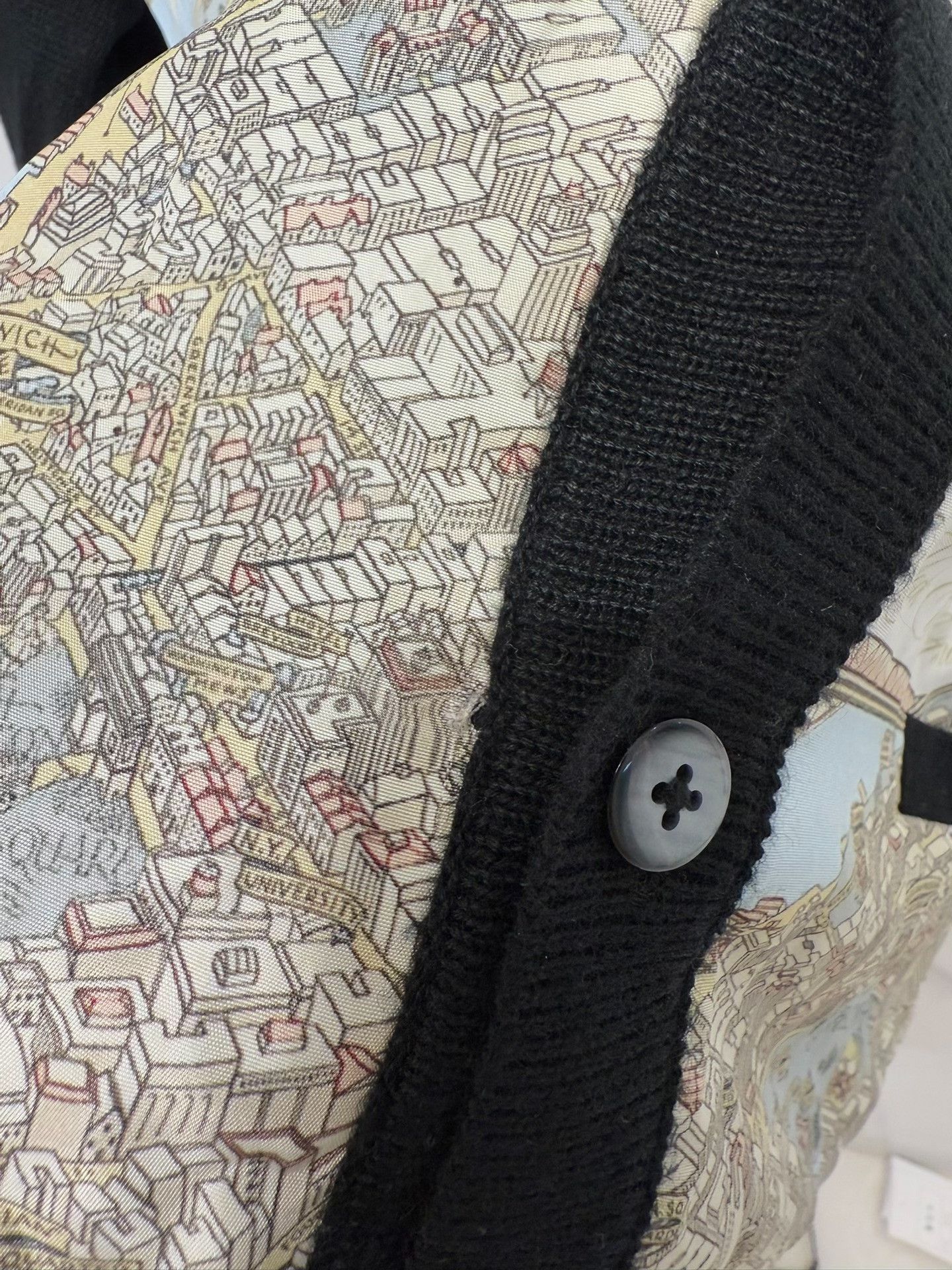 Supreme Supreme Map Print Cardigan Size XL Size US XL / EU 56 / 4 - 9 Thumbnail