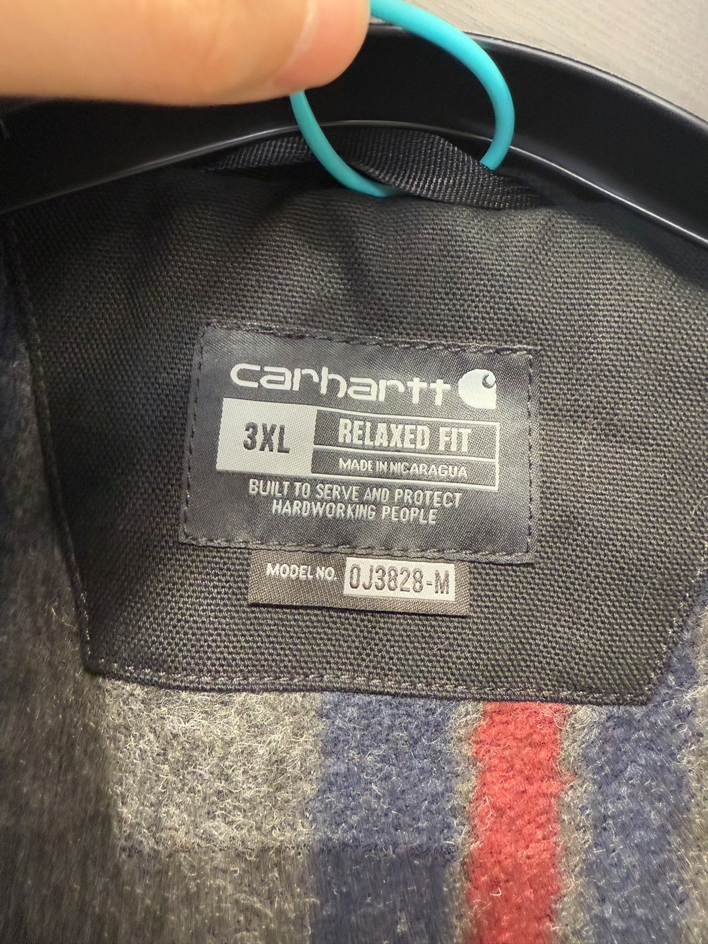Carhartt Carhartt Detroit Blanket Lined Jacket 3XL Size US XXL / EU 58 / 5 - 4 Thumbnail