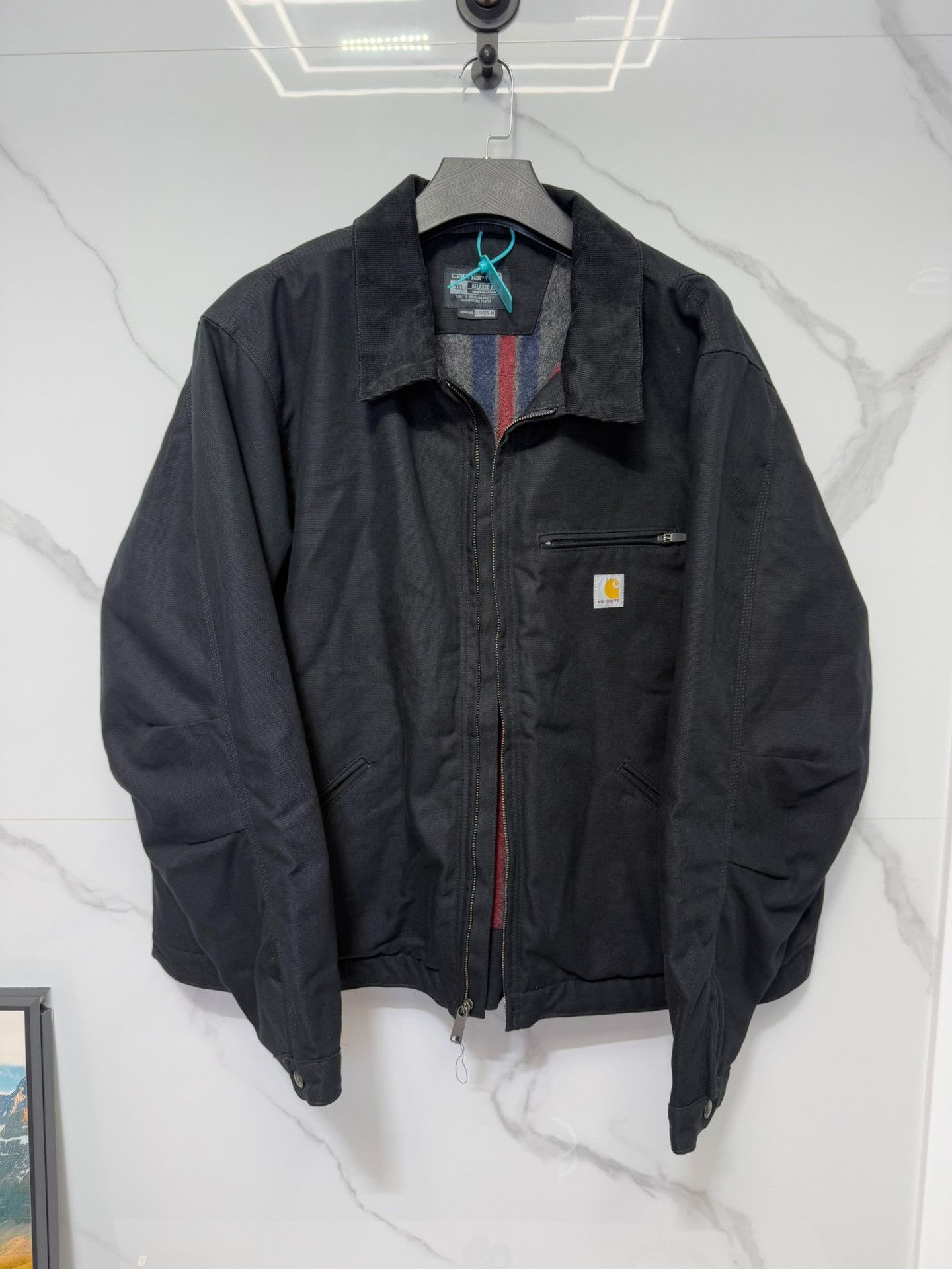 Carhartt Carhartt Detroit Blanket Lined Jacket 3XL Size US XXL / EU 58 / 5 - 2 Thumbnail