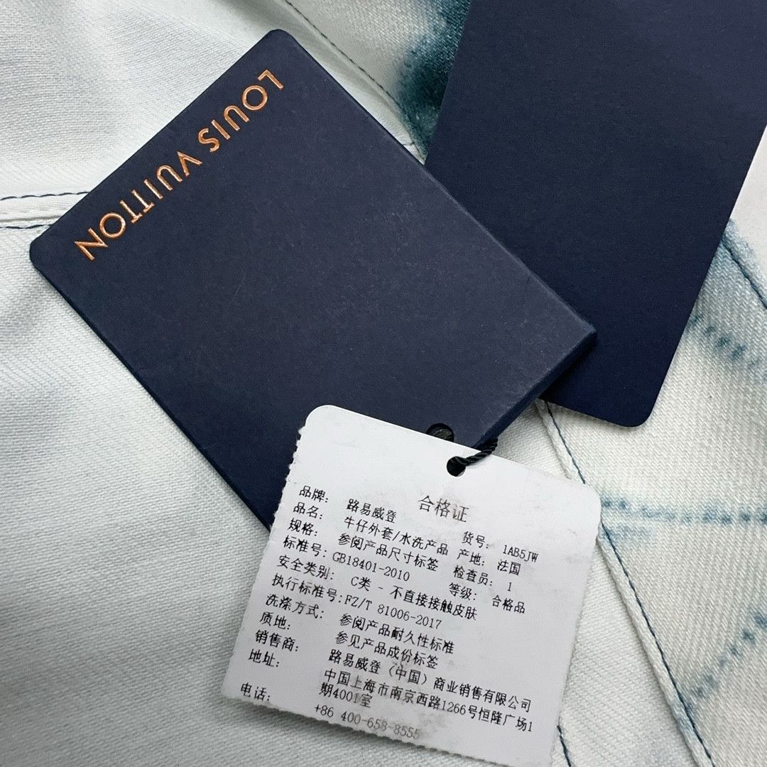 Louis Vuitton Louis Vuitton Shibori Monogram Denim Jacket Size 46 Size US S / EU 44-46 / 1 - 4 Thumbnail