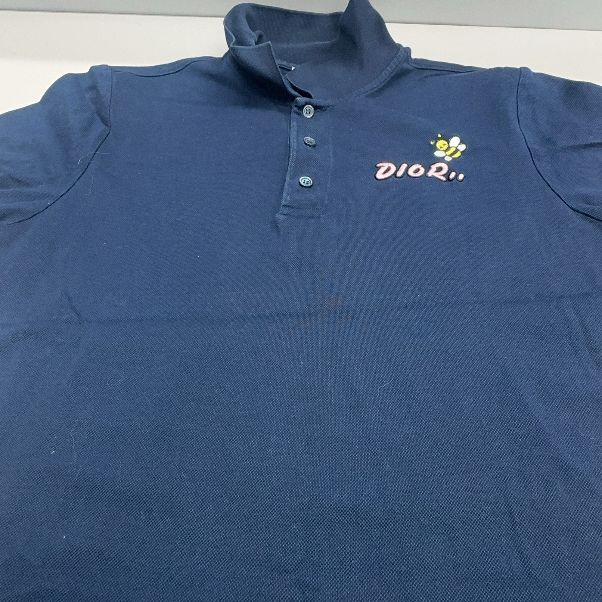 Dior Dior Bee Embroidery Polo Shirt Size M Size US M / EU 48-50 / 2 - 8 Thumbnail