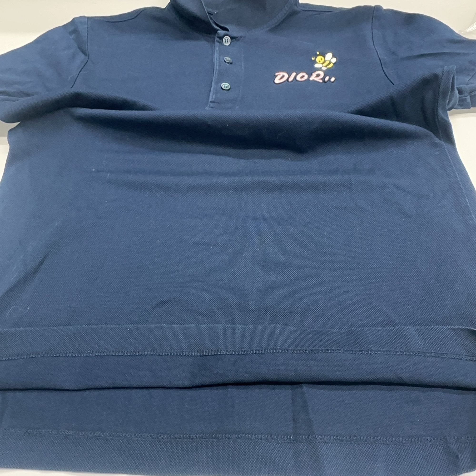 Dior Dior Bee Embroidery Polo Shirt Size M Size US M / EU 48-50 / 2 - 7 Thumbnail