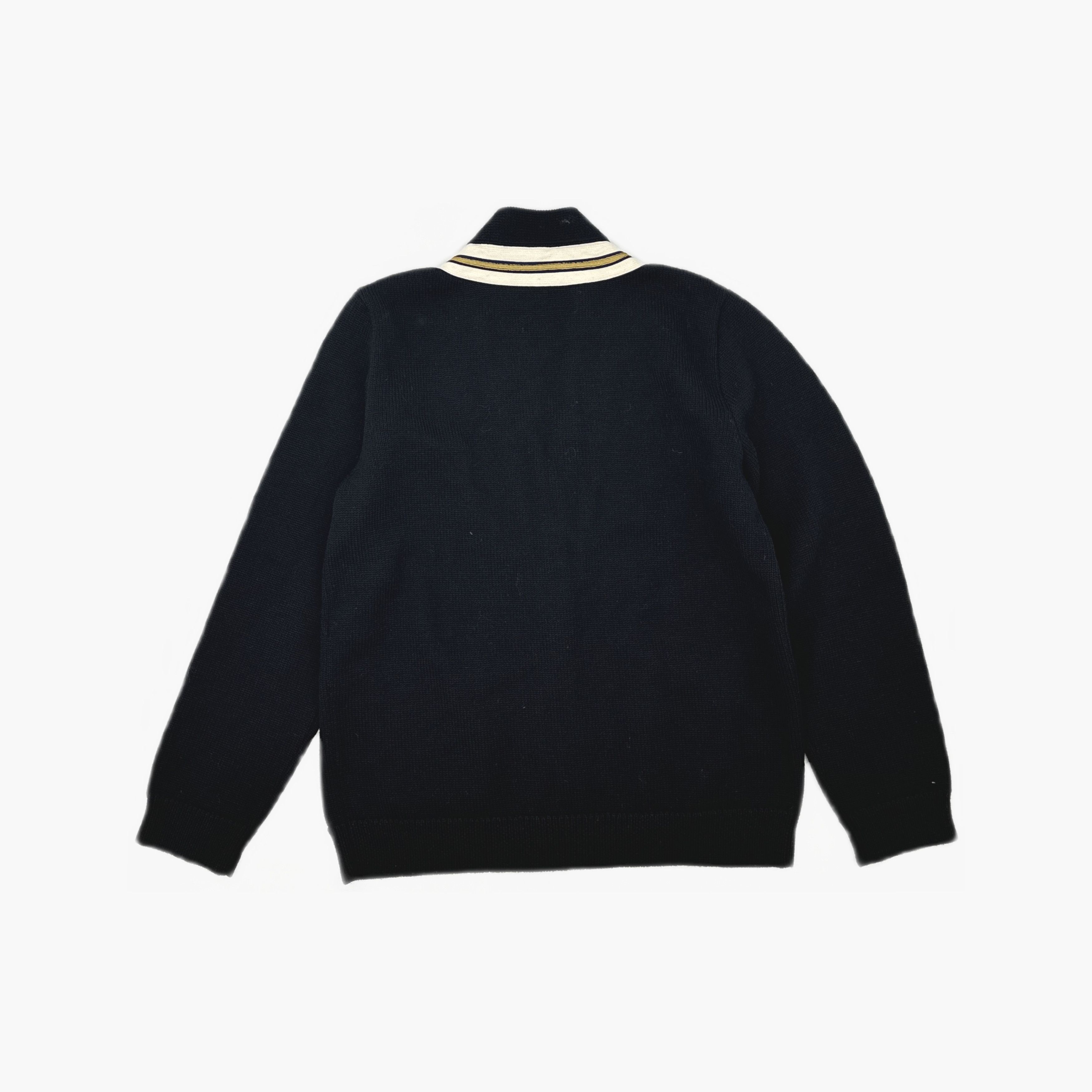 Gucci Gucci Bee Patch Wool Cardigan Size L Size US L / EU 52-54 / 3 - 2 Thumbnail