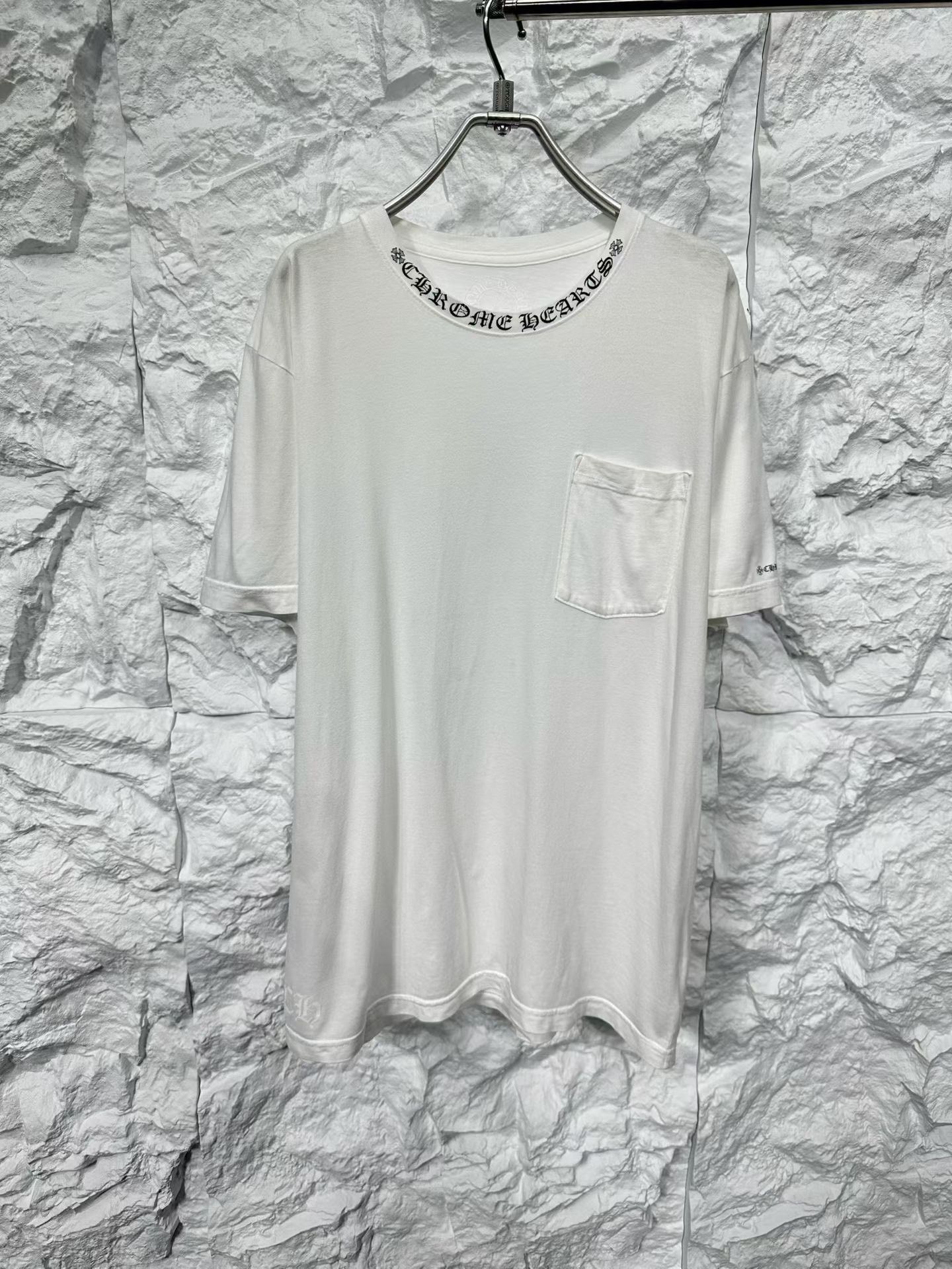Chrome Hearts Chrome Hearts Neck Logo T-Shirt Size L Size US L / EU 52-54 / 3 - 2 Thumbnail