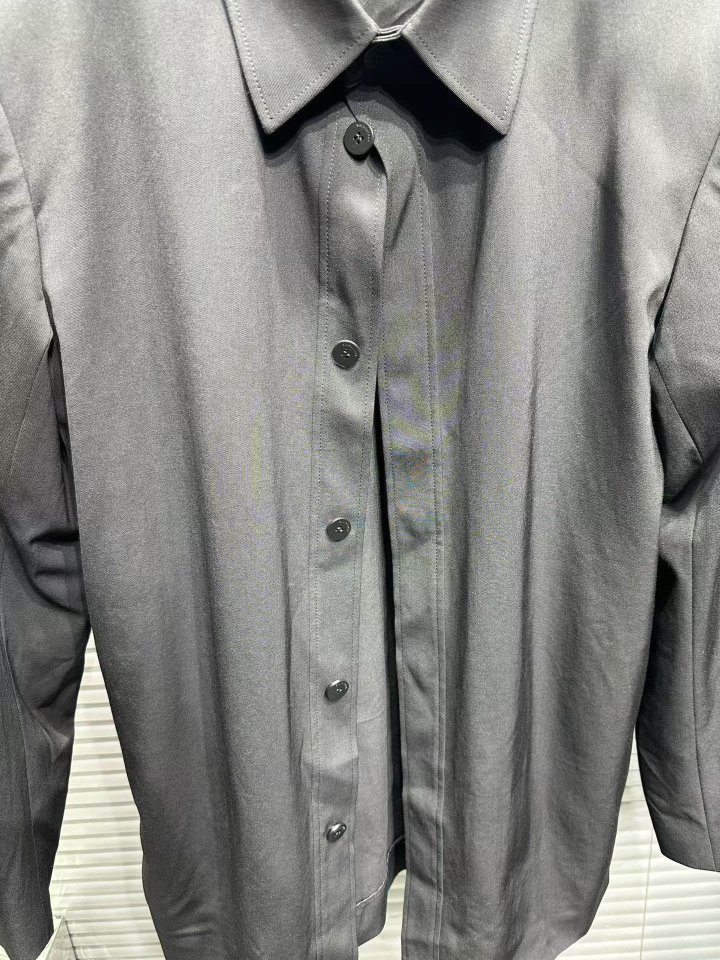 Balenciaga Balenciaga Logo Jacquard Button Up Shirt F32 Size XXS / US 00 / IT 34 - 5 Thumbnail
