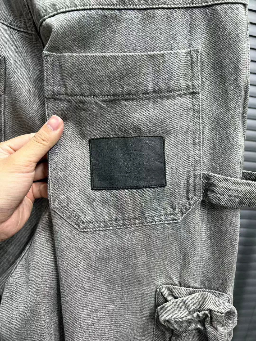 Louis Vuitton Louis Vuitton Gray Cargo Jeans Size 28 Size US 28 / EU 44 - 5 Thumbnail