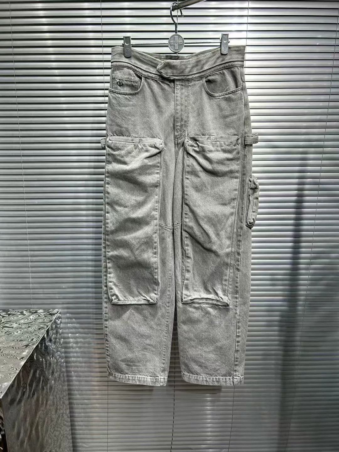 Louis Vuitton Louis Vuitton Gray Cargo Jeans Size 28 Size US 28 / EU 44 - 2 Thumbnail