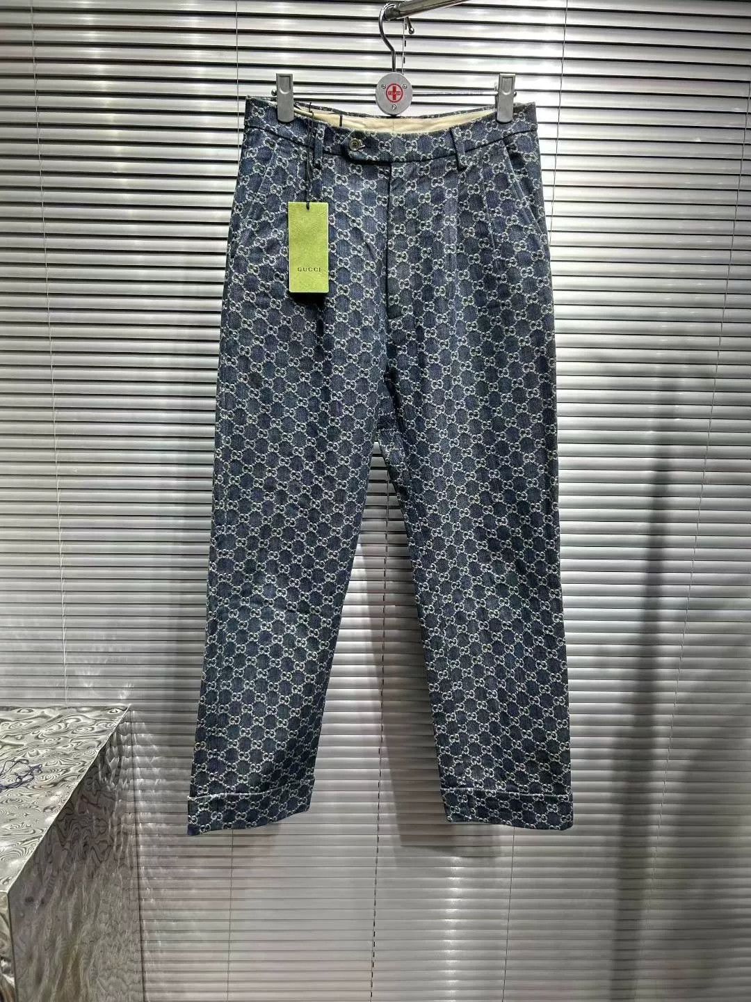 Gucci Gucci Monogram Denim Jeans US 28 Size US 28 / EU 44 - 2 Thumbnail