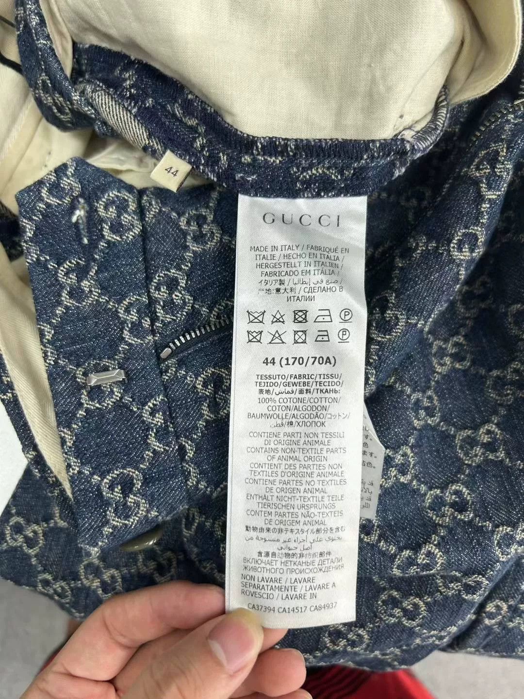 Gucci Gucci Monogram Denim Jeans US 28 Size US 28 / EU 44 - 5 Thumbnail