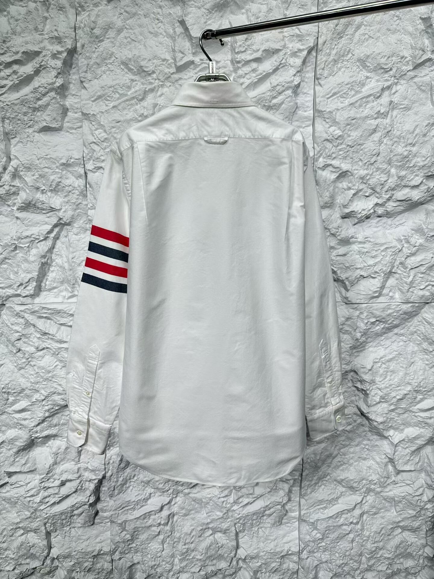 Thom Browne Thom Browne RWB Zip Front Shirt Size L Size US L / EU 52-54 / 3 - 3 Thumbnail