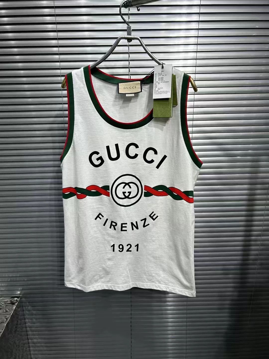 Gucci Gucci Logo Tank Top Size S Size US S / EU 44-46 / 1 - 2 Thumbnail