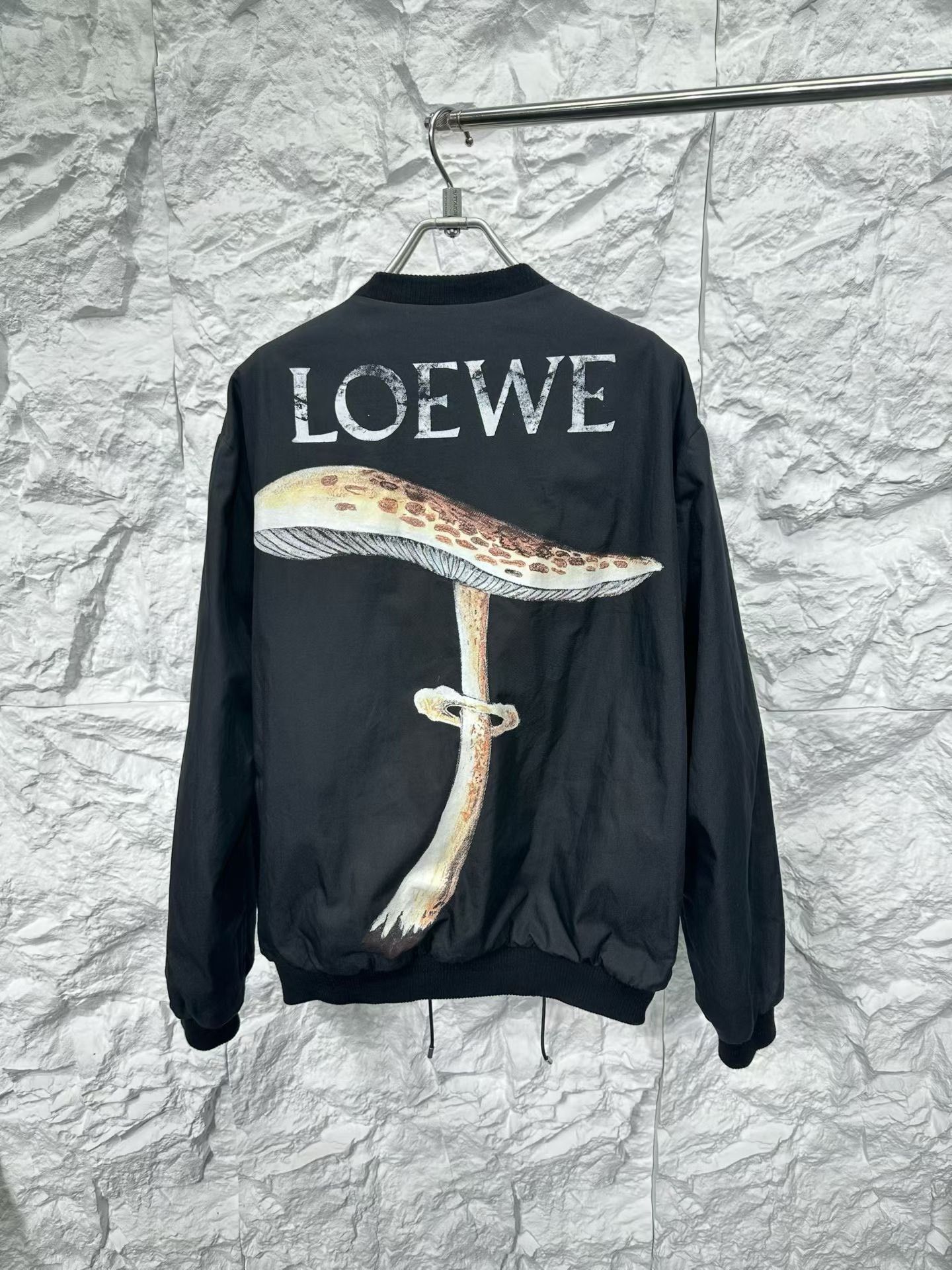 Loewe Loewe Mushroom Graphic Bomber Jacket Size 50 Size US M / EU 48-50 / 2 - 2 Thumbnail